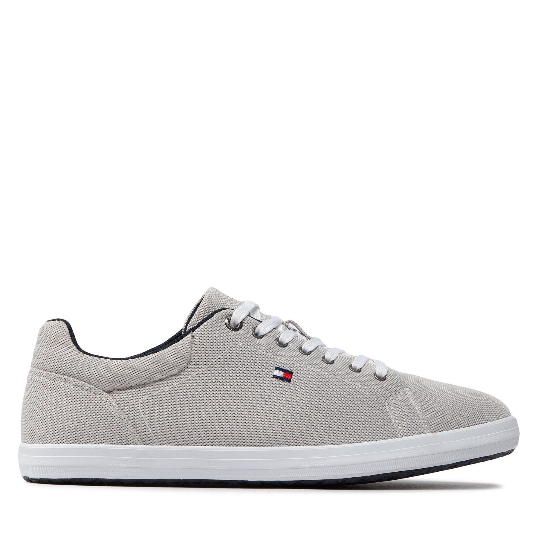 Tommy Hilfiger Tenisky Iconic Vulc Mesh Logo FM0FM04034 Šedá - Pepit.cz