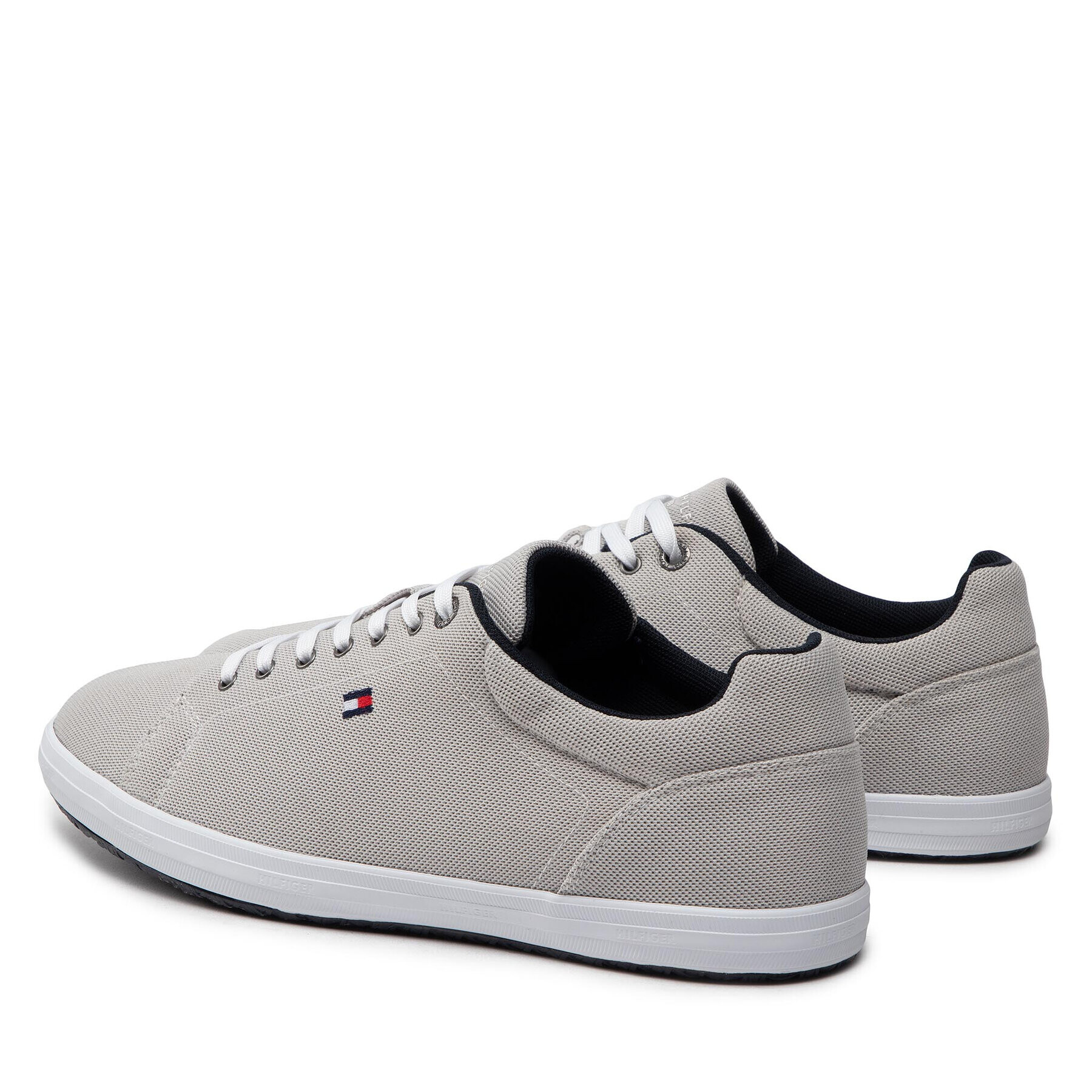 Tommy Hilfiger Tenisky Iconic Vulc Mesh Logo FM0FM04034 Šedá - Pepit.cz