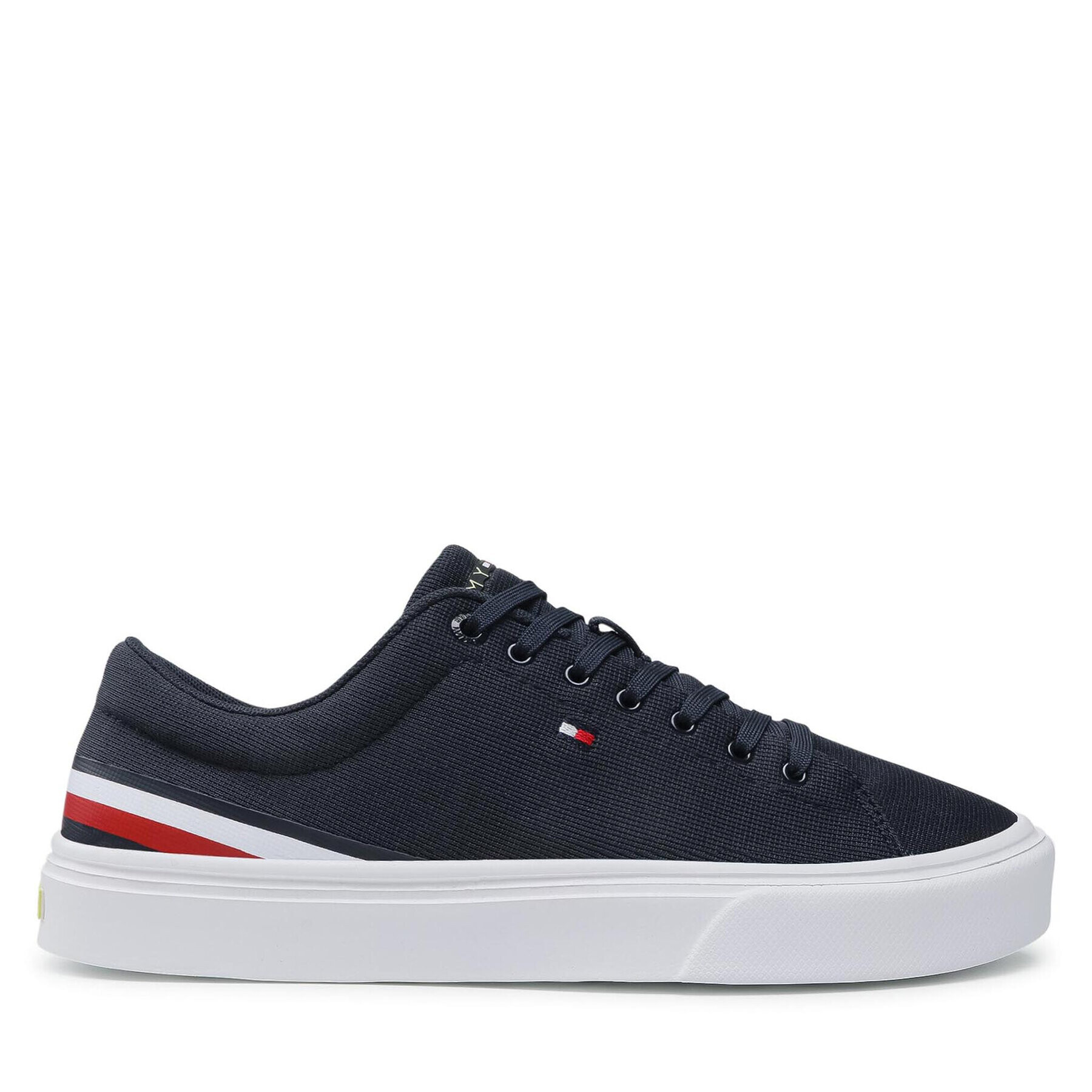 Tommy Hilfiger Tenisky Lightweight Stripes Sneaker FM0FM03612 Tmavomodrá - Pepit.cz