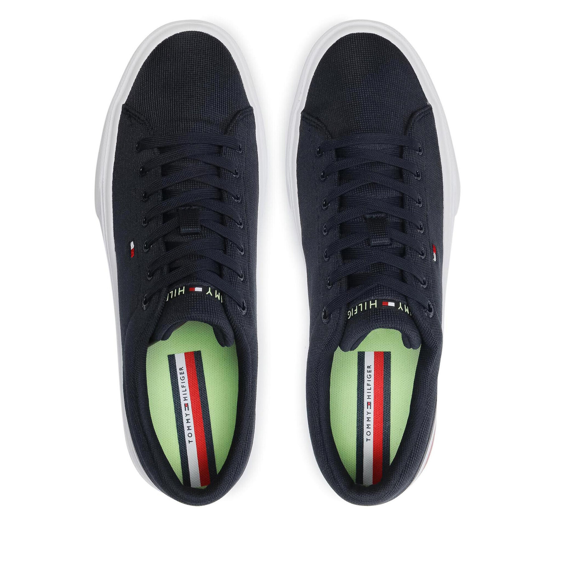 Tommy Hilfiger Tenisky Lightweight Stripes Sneaker FM0FM03612 Tmavomodrá - Pepit.cz