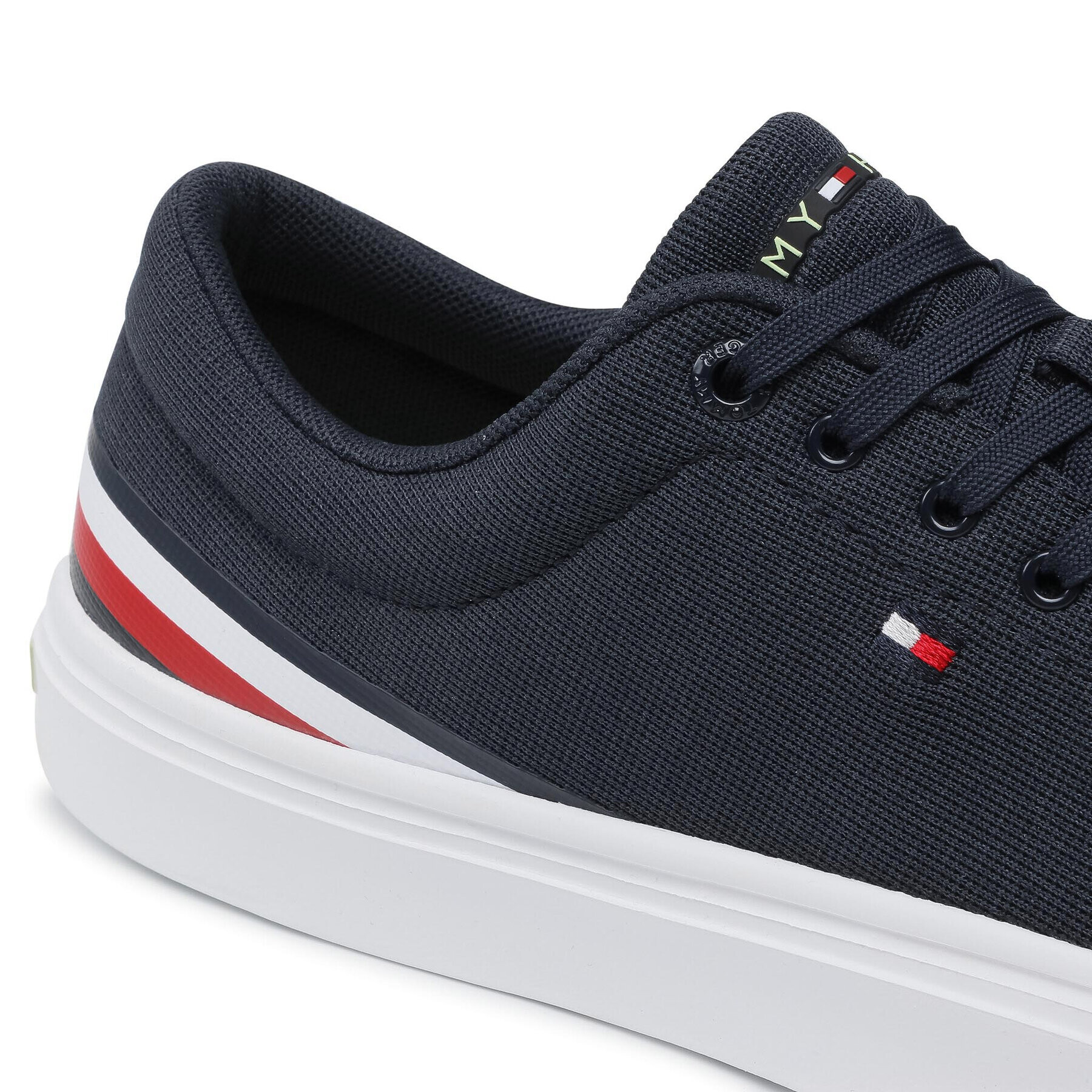 Tommy Hilfiger Tenisky Lightweight Stripes Sneaker FM0FM03612 Tmavomodrá - Pepit.cz