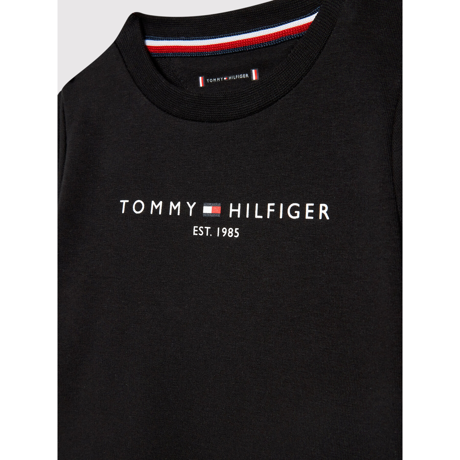 Tommy Hilfiger Tepláková souprava Baby Essential KN0KN01485 Černá Regular Fit - Pepit.cz