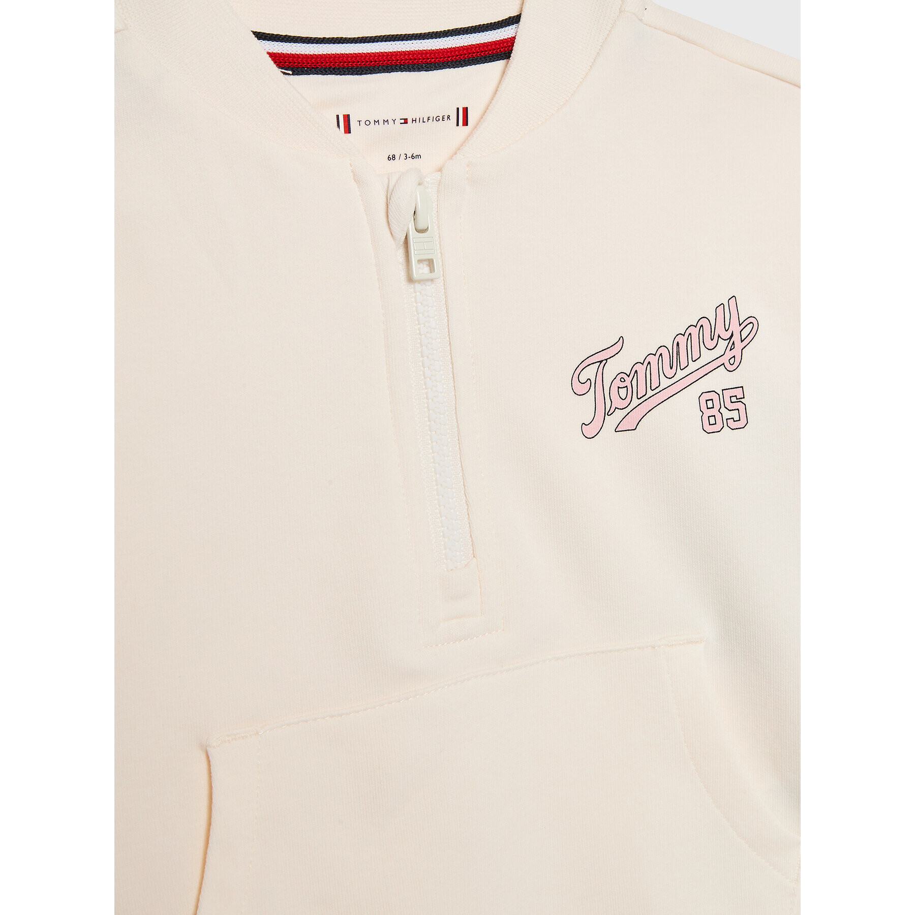 Tommy Hilfiger Tepláková souprava Colorblock KN0KN01556 Bílá Regular Fit - Pepit.cz