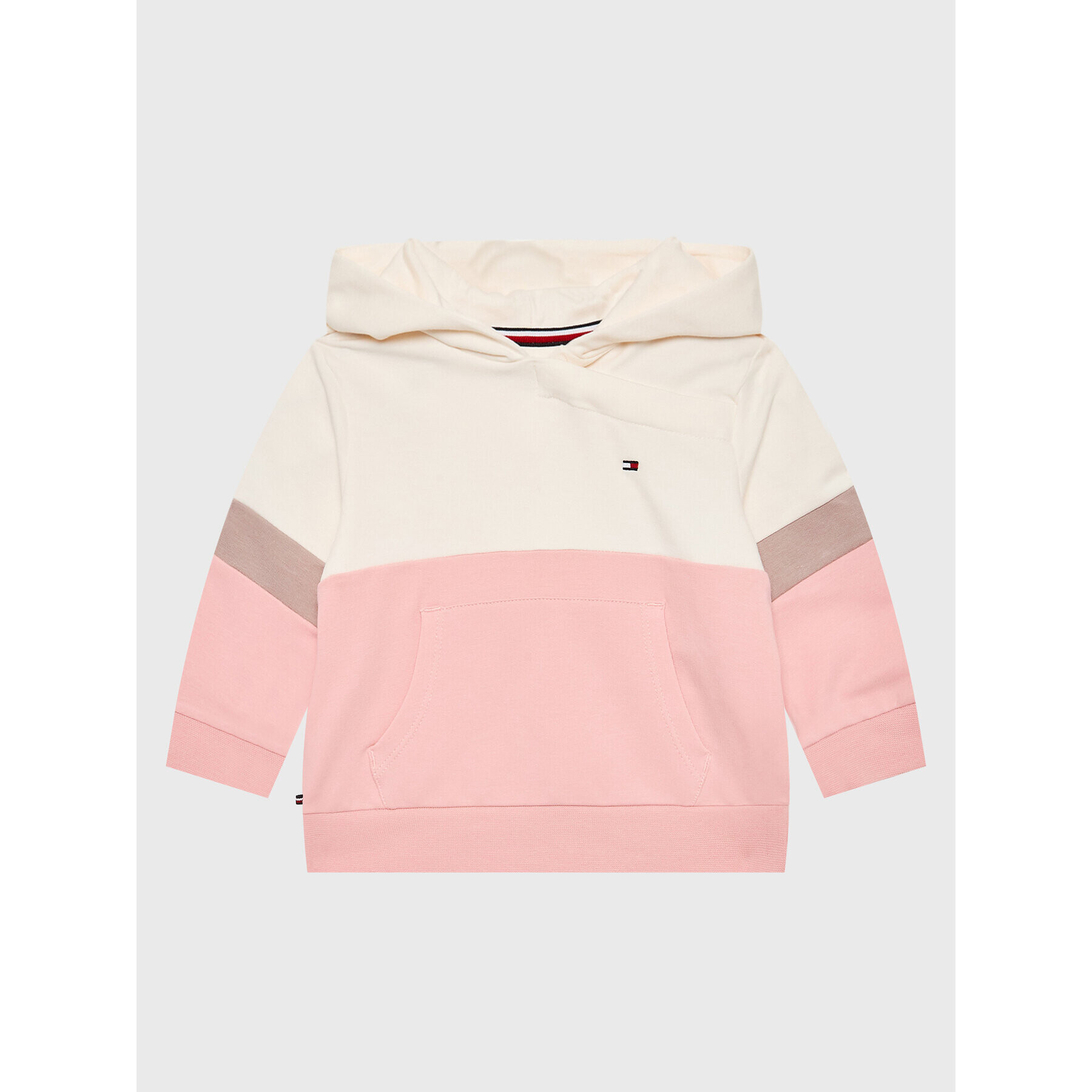 Tommy Hilfiger Tepláková souprava Colorblock KN0KN01558 Růžová Regular Fit - Pepit.cz