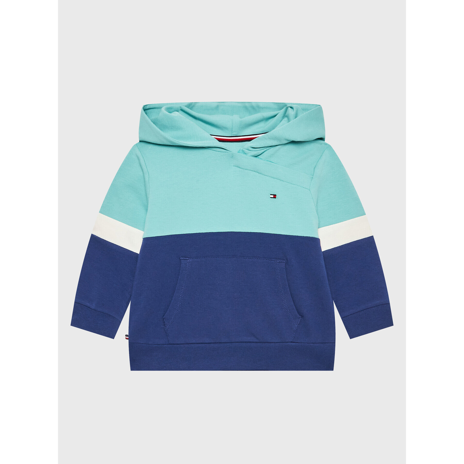 Tommy Hilfiger Tepláková souprava Colorblock KN0KN01558 Tmavomodrá Regular Fit - Pepit.cz