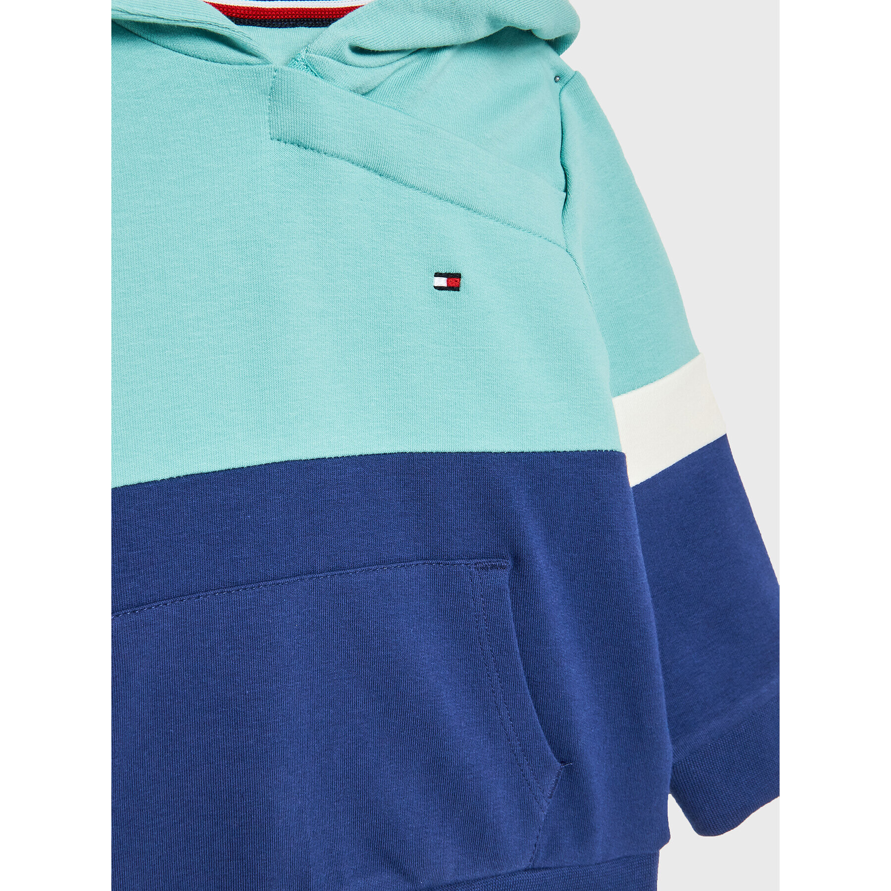 Tommy Hilfiger Tepláková souprava Colorblock KN0KN01558 Tmavomodrá Regular Fit - Pepit.cz