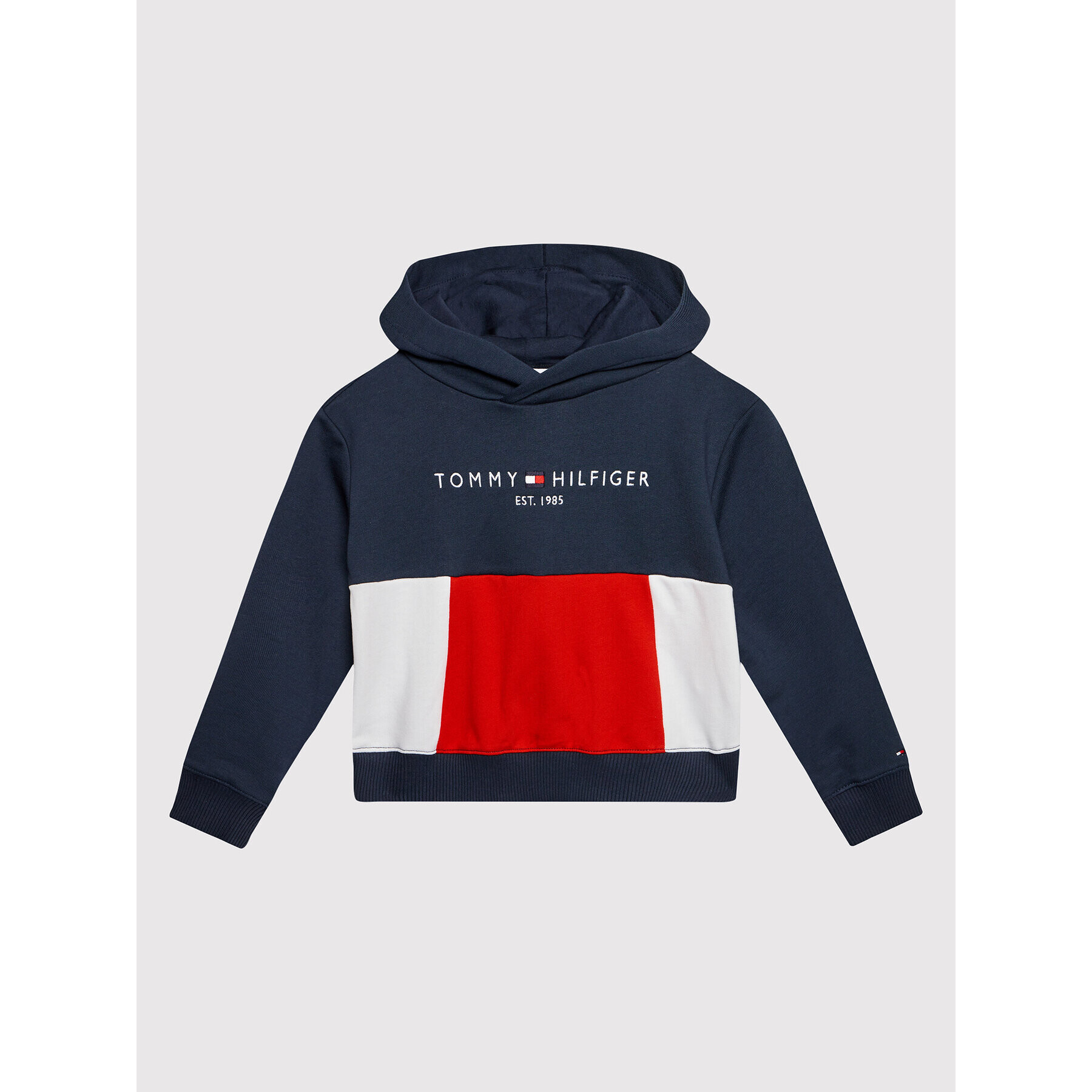 Tommy Hilfiger Tepláková souprava Essential Colorblock KG0KG06358 D Tmavomodrá Regular Fit - Pepit.cz