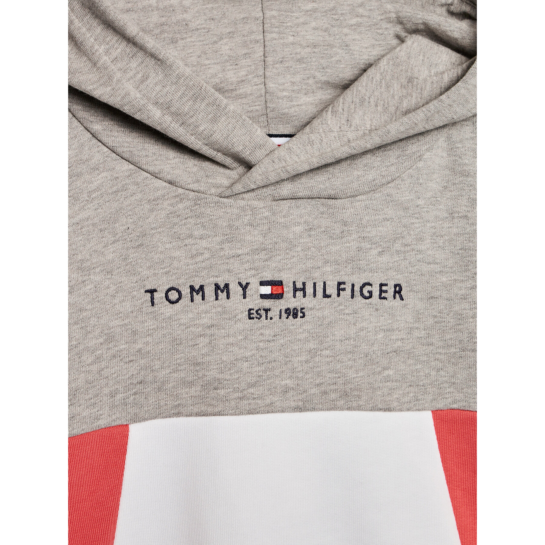 Tommy Hilfiger Tepláková souprava Essential Colorblock KG0KG06358 M Šedá Regular Fit - Pepit.cz