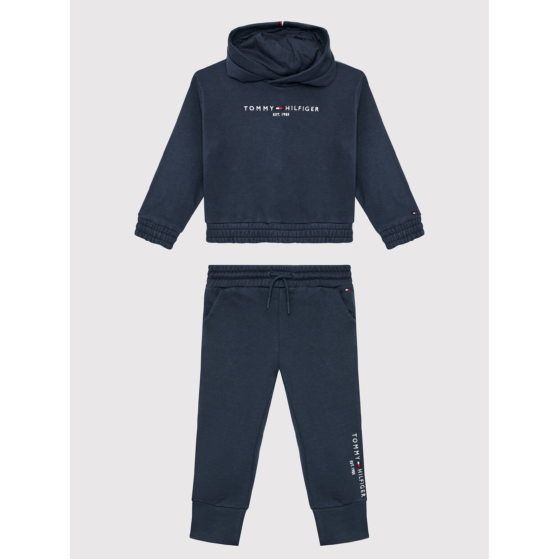 Tommy Hilfiger Tepláková souprava Essential KG0KG06555 Tmavomodrá Regular Fit - Pepit.cz