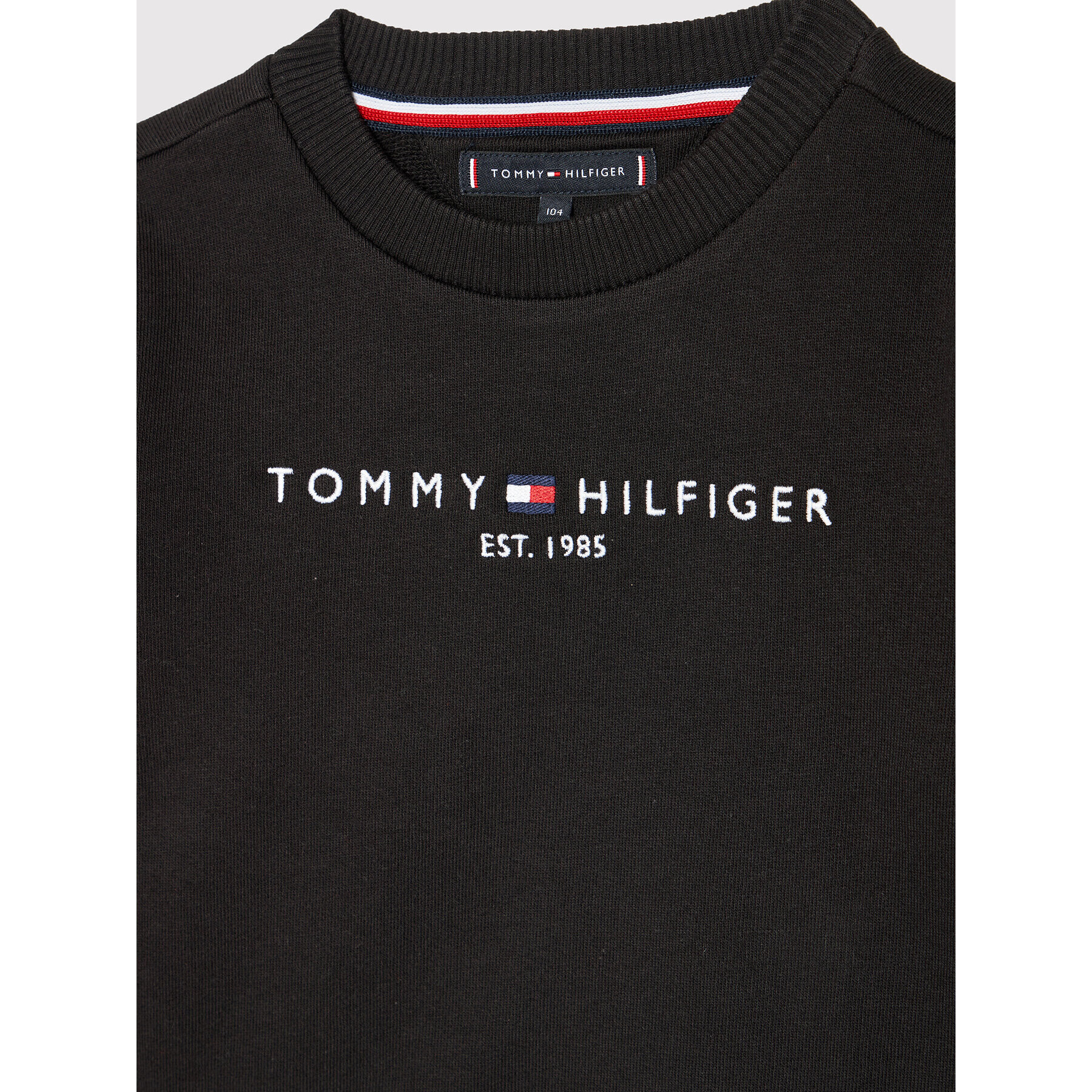 Tommy Hilfiger Tepláková souprava Essential Set KB0KB06174 D Černá Regular Fit - Pepit.cz