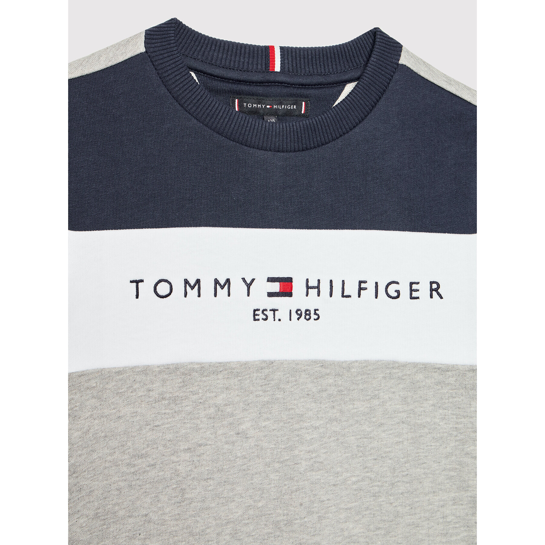 Tommy Hilfiger Tepláková souprava KB0KB07100 D Šedá Regular Fit - Pepit.cz