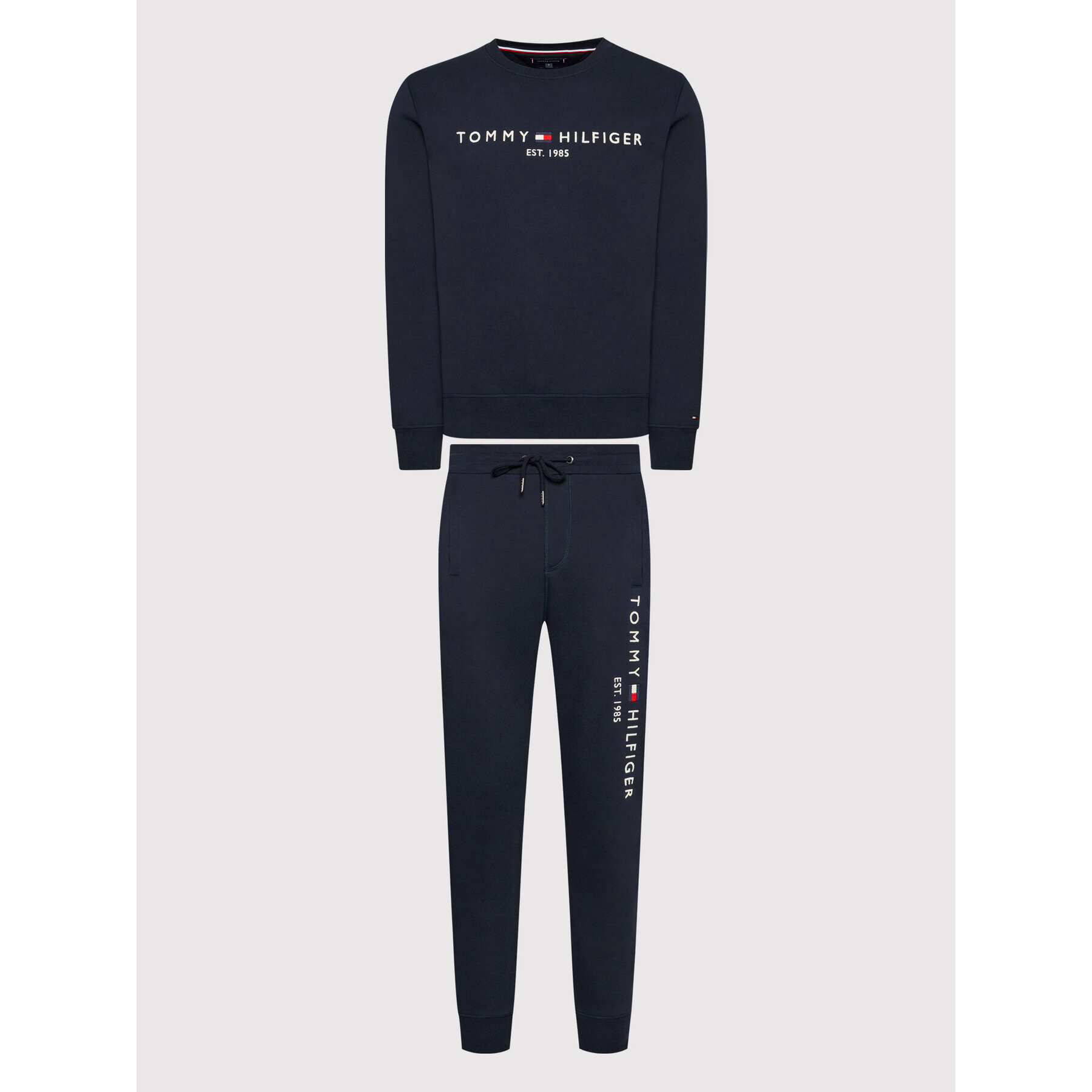 Tommy Hilfiger Tepláková souprava Logo MW0MW24845 Tmavomodrá Regular Fit - Pepit.cz