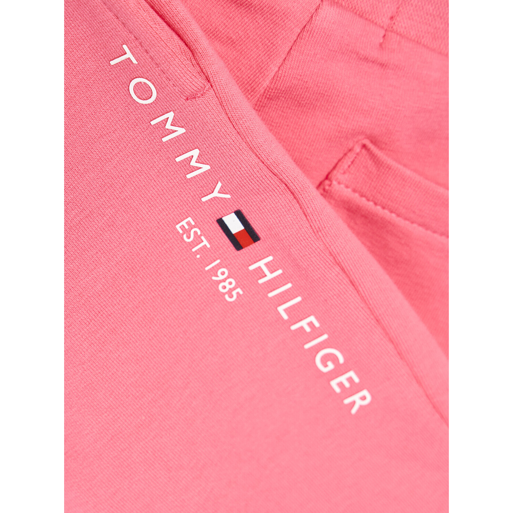 Tommy Hilfiger Teplákové kalhoty Baby Essential KN0KN01281 Růžová Regular Fit - Pepit.cz