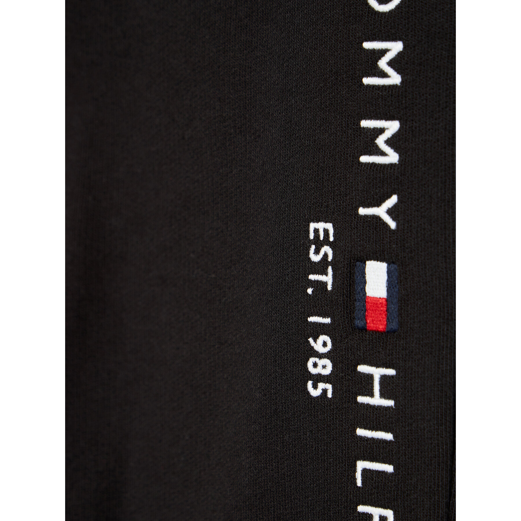 Tommy Hilfiger Teplákové kalhoty Essential KS0KS00214 Černá Regular Fit - Pepit.cz