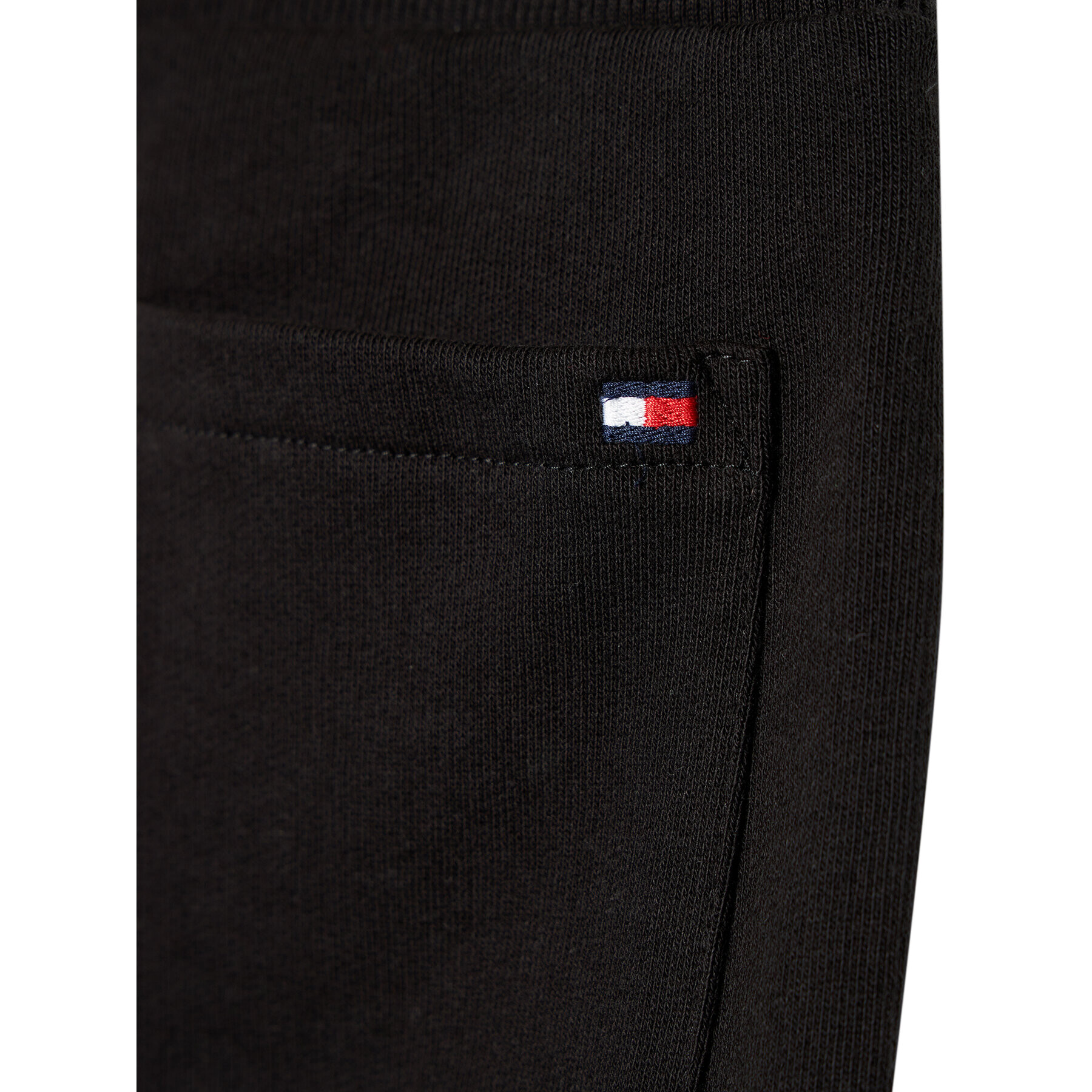 Tommy Hilfiger Teplákové kalhoty Essential KS0KS00214 Černá Regular Fit - Pepit.cz