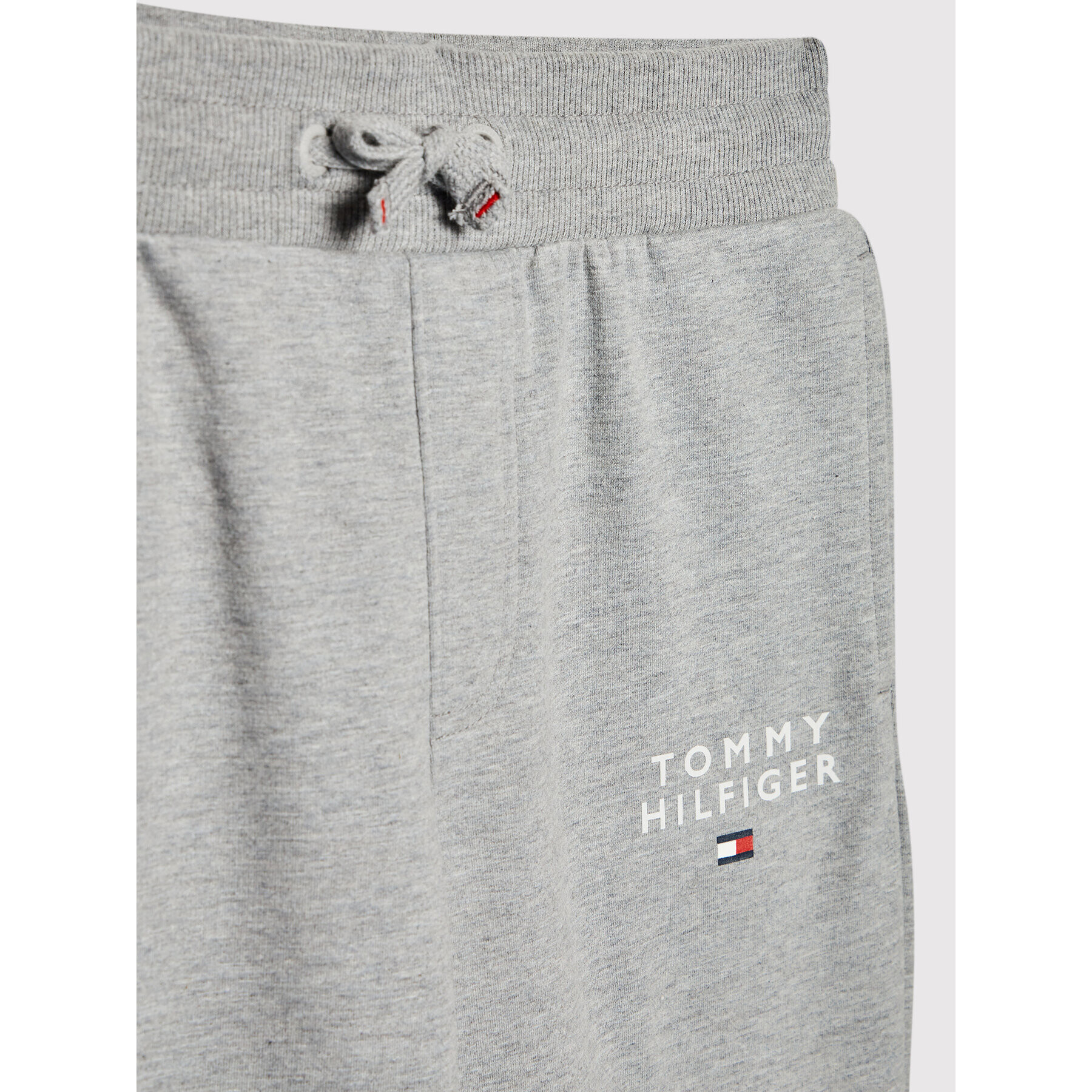 Tommy Hilfiger Teplákové kalhoty Flag KB0KB06911 M Šedá Slim Fit - Pepit.cz