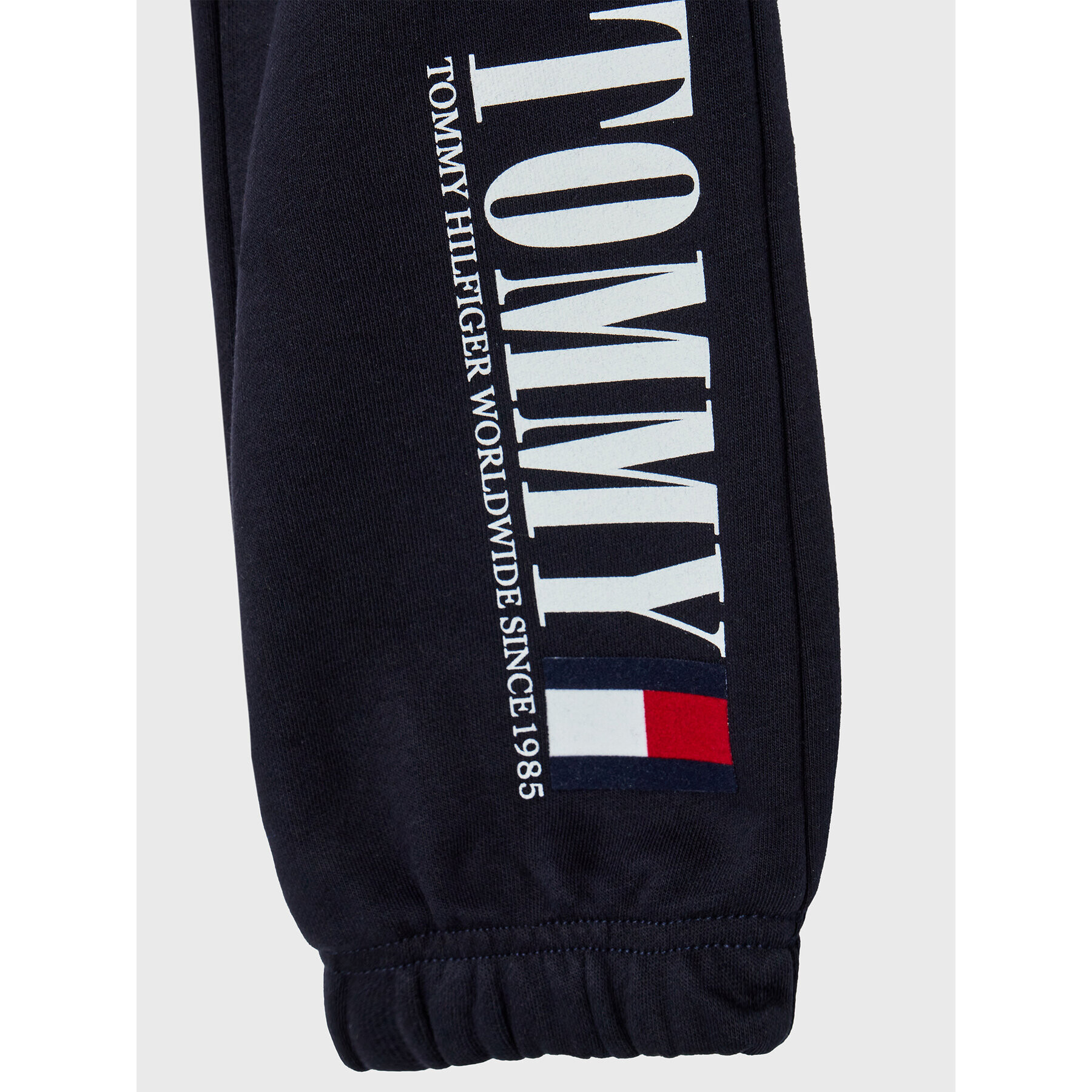 Tommy Hilfiger Teplákové kalhoty Graphic KB0KB07839 D Tmavomodrá Regular Fit - Pepit.cz