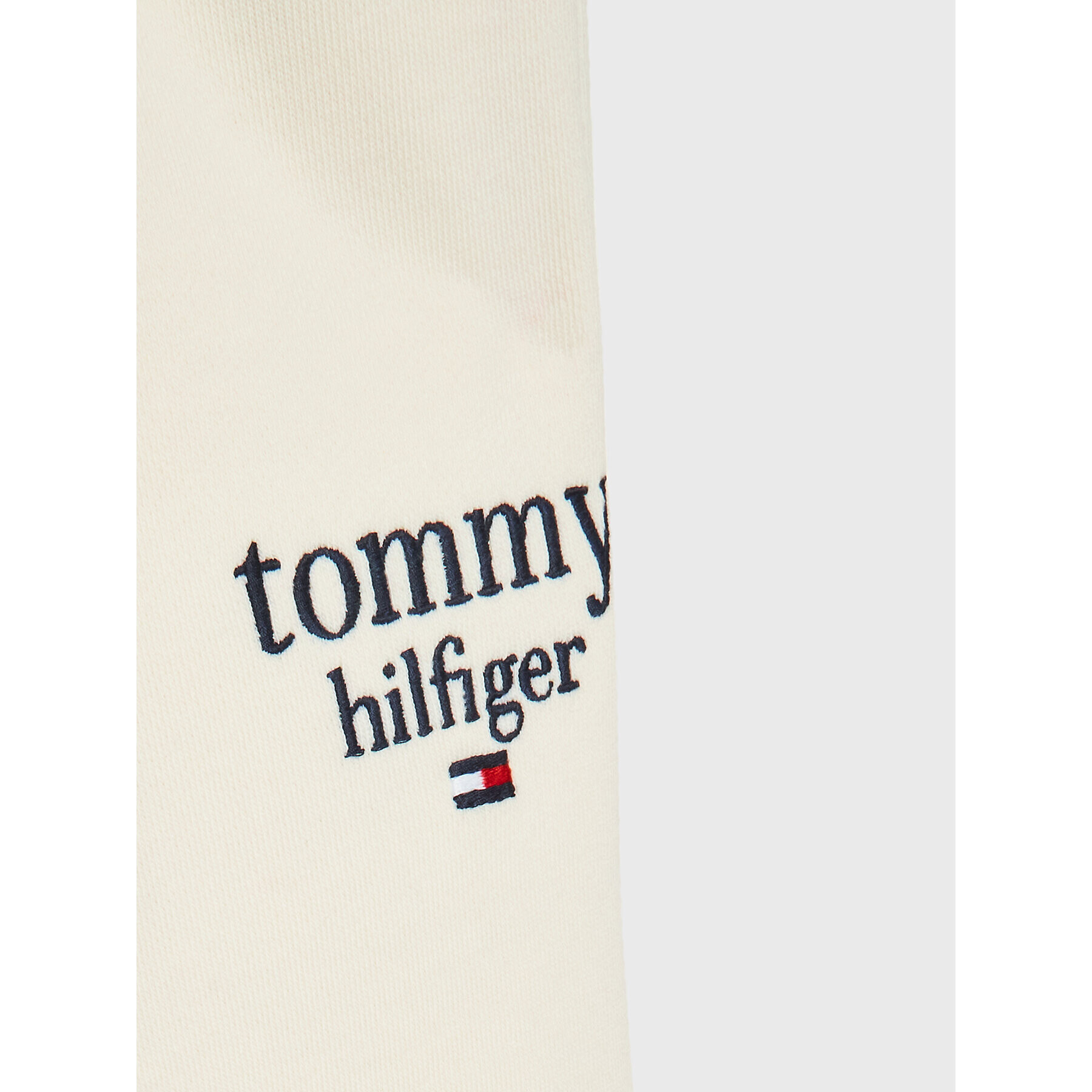 Tommy Hilfiger Teplákové kalhoty Graphic KG0KG06866 M Écru Tapered Fit - Pepit.cz