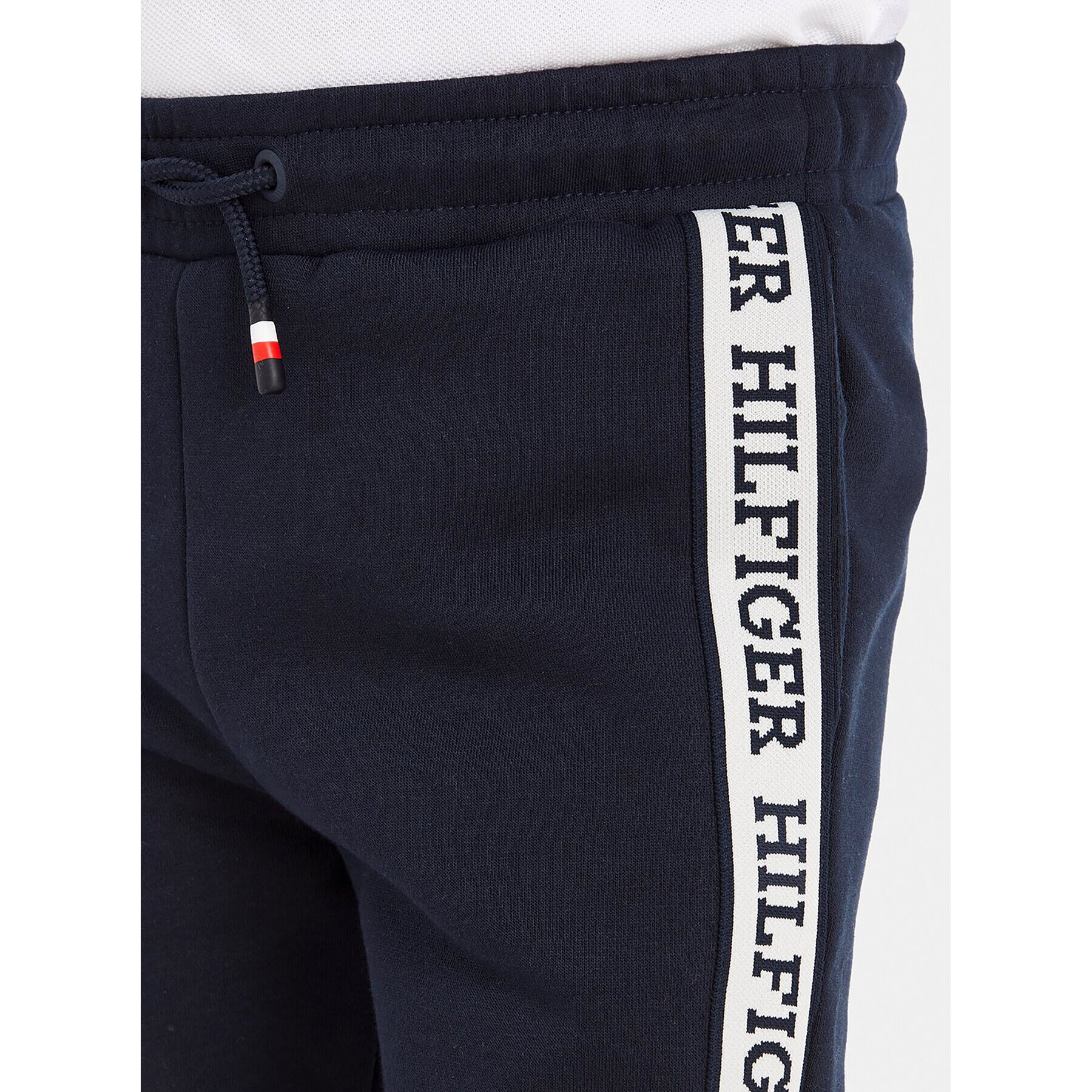 Tommy Hilfiger Teplákové kalhoty KB0KB08386 D Modrá Regular Fit - Pepit.cz