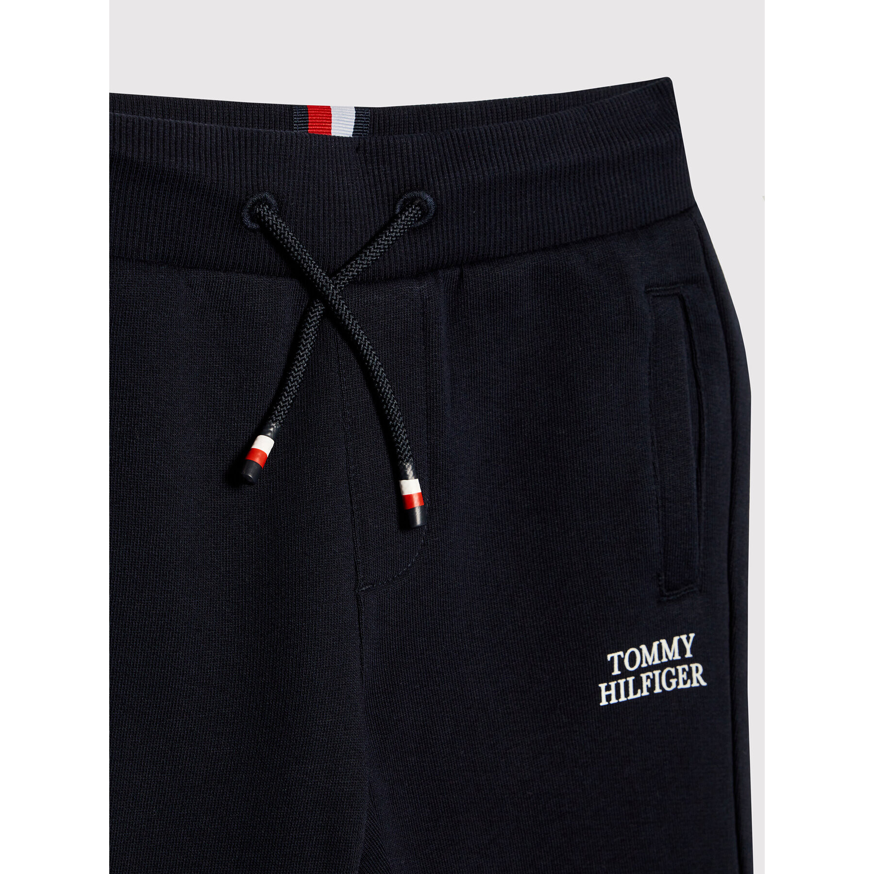 Tommy Hilfiger Teplákové kalhoty Logo KB0KB07056 M Tmavomodrá Regular Fit - Pepit.cz