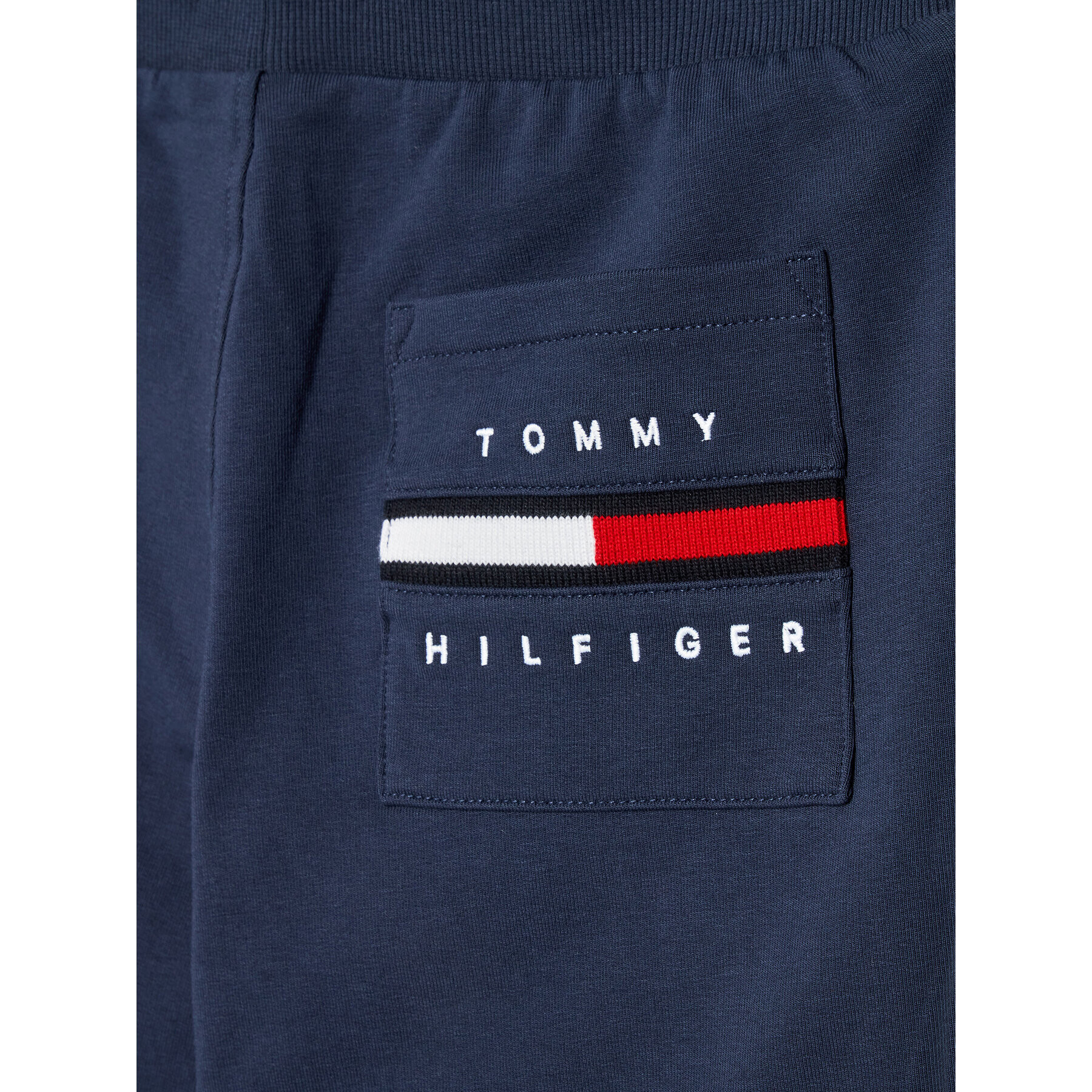 Tommy Hilfiger Teplákové kalhoty Rib insert KB0KB06906 D Tmavomodrá Regular Fit - Pepit.cz