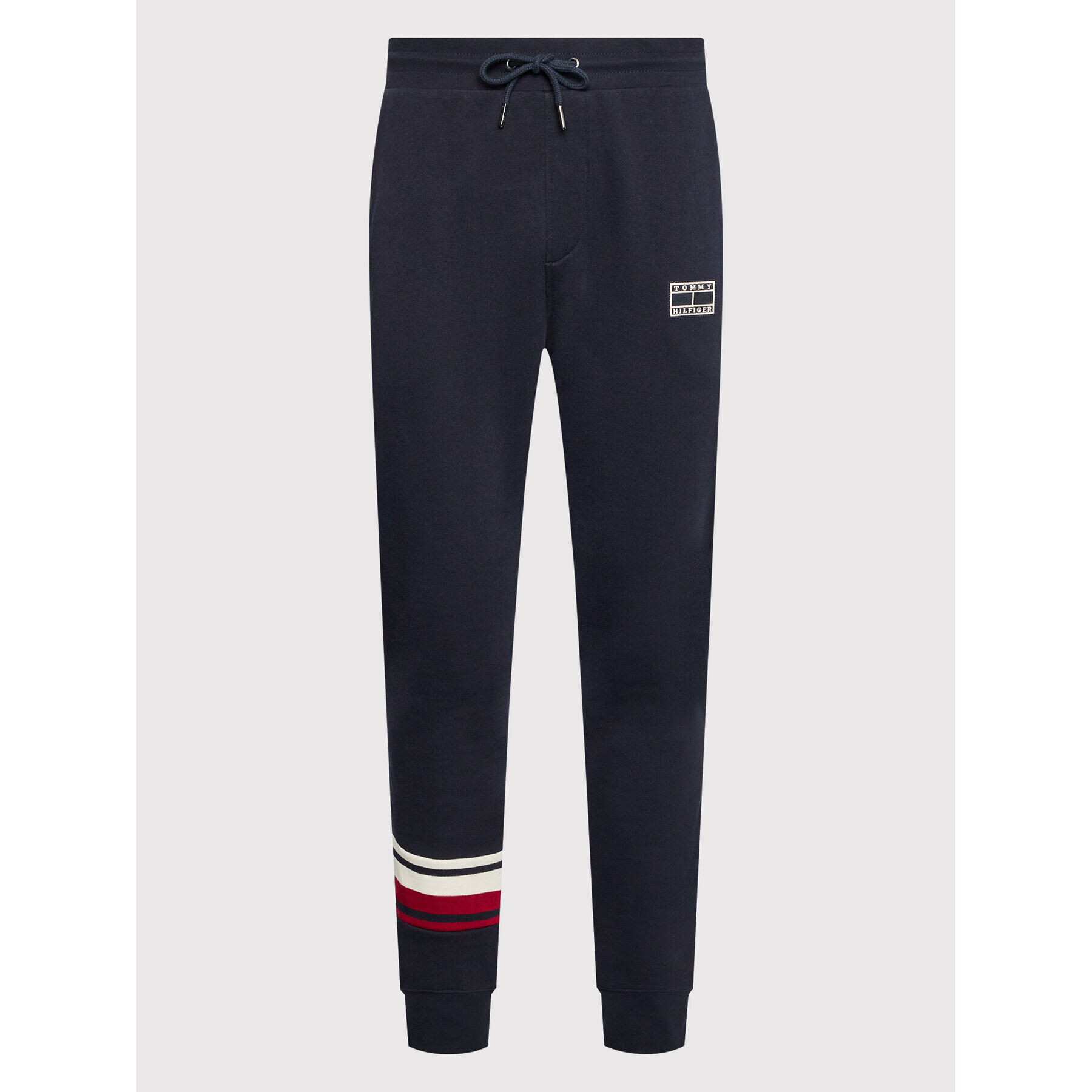 Tommy Hilfiger Teplákové kalhoty Stripe Detail MW0MW25768 Tmavomodrá Regular Fit - Pepit.cz