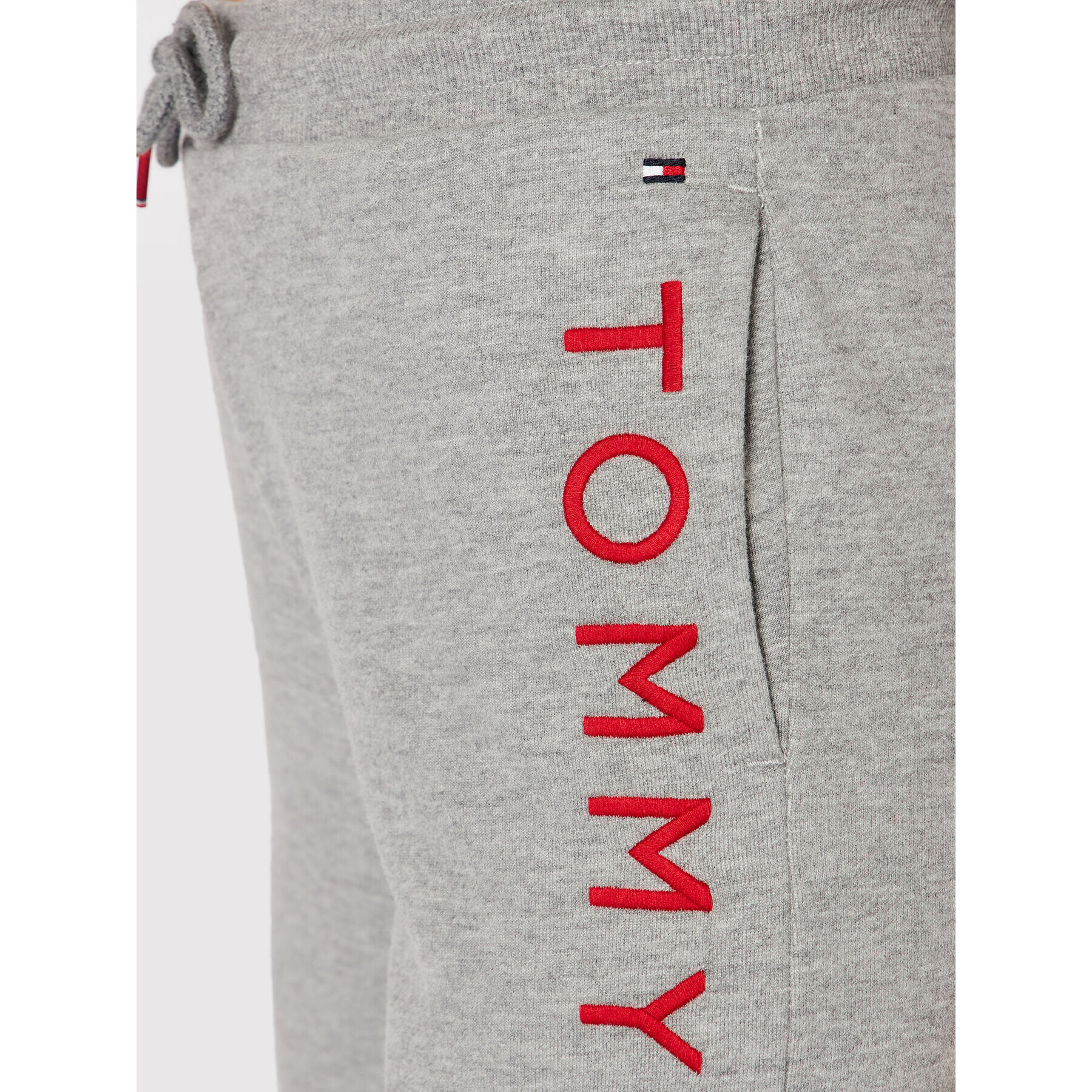 Tommy Hilfiger Teplákové kalhoty Track UW0UW02834 Šedá Regular Fit - Pepit.cz