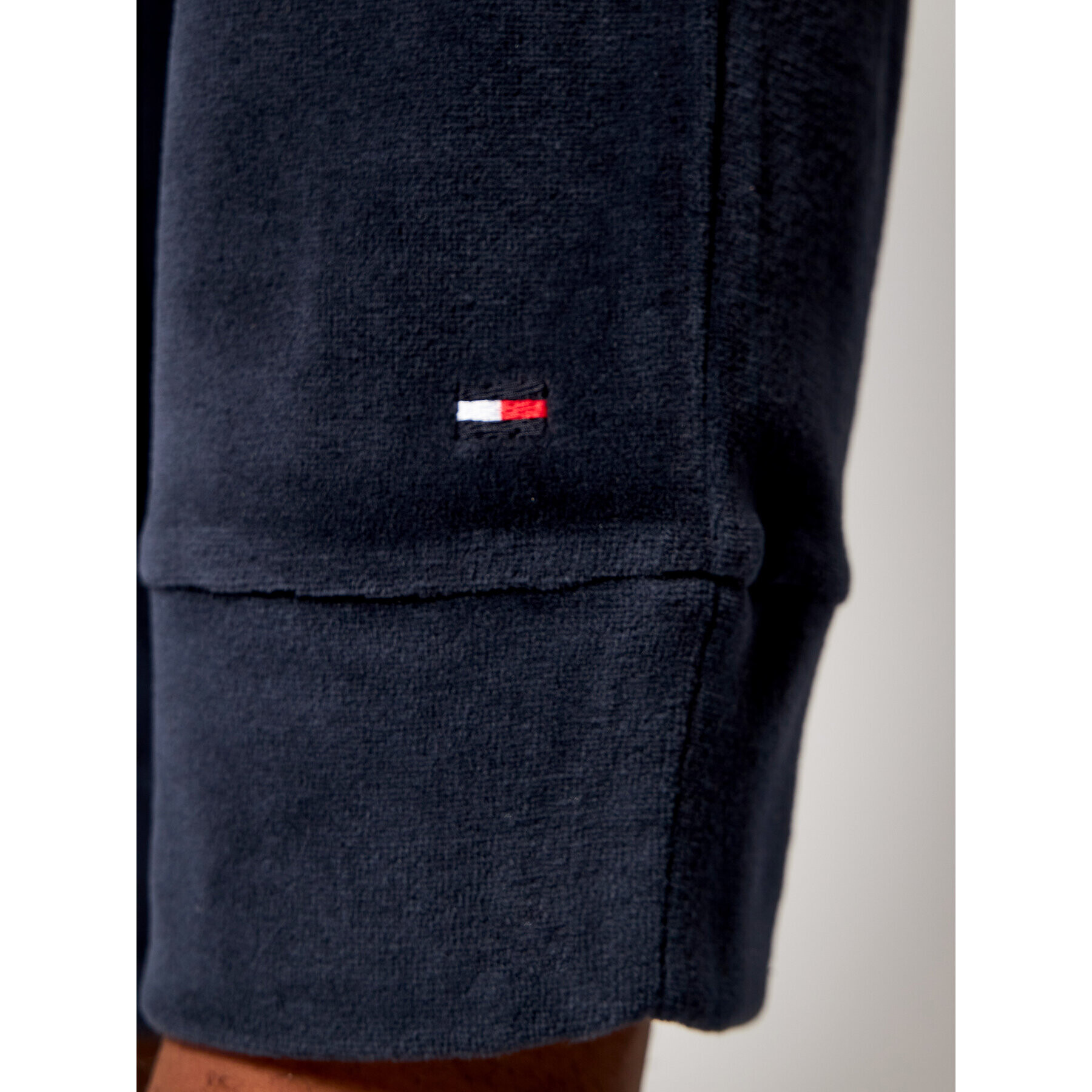 Tommy Hilfiger Teplákové kalhoty Track Velour UM0UM01936 Tmavomodrá - Pepit.cz