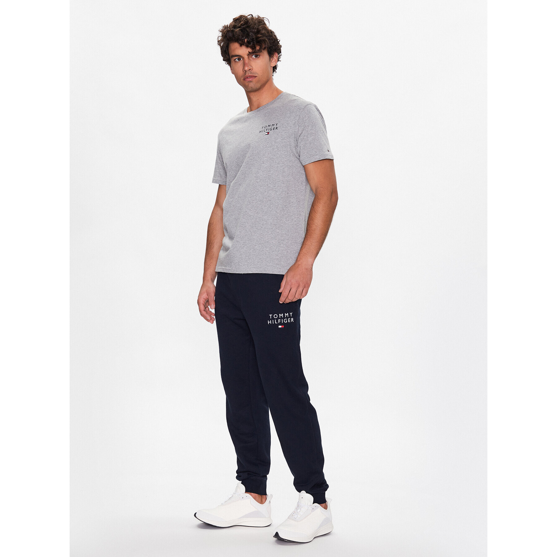 Tommy Hilfiger Teplákové kalhoty UM0UM02880 Tmavomodrá Regular Fit - Pepit.cz