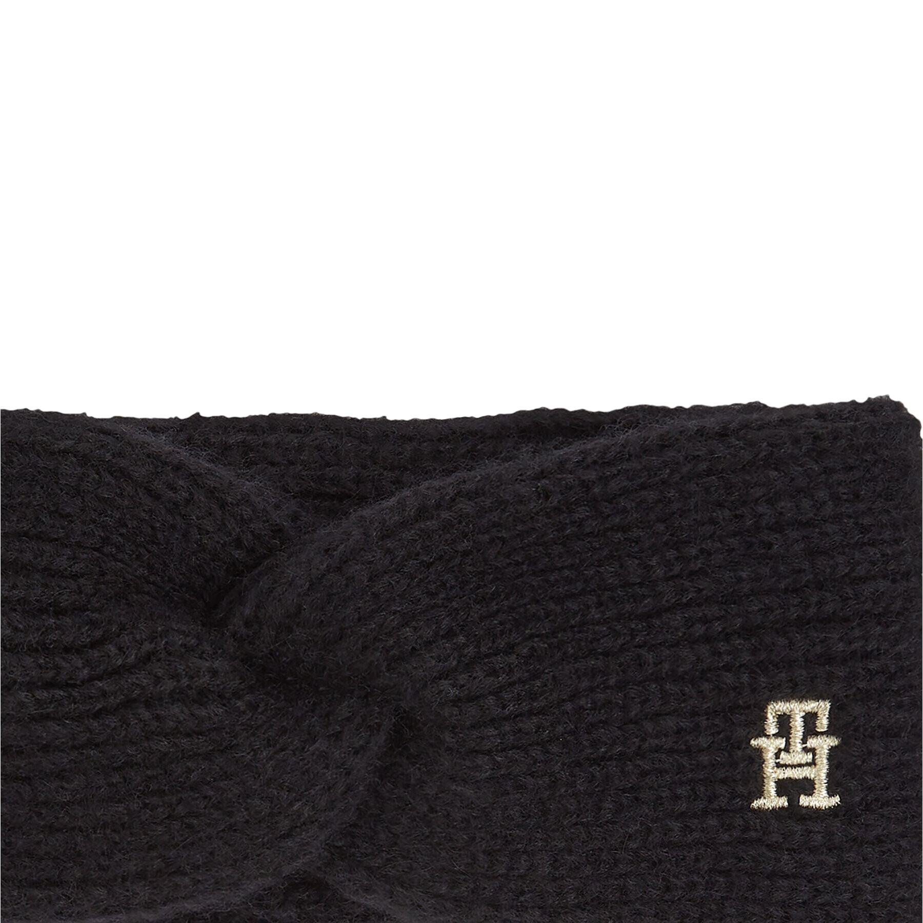 Tommy Hilfiger Textilní čelenka Th Timeless Headband AW0AW15308 Černá - Pepit.cz