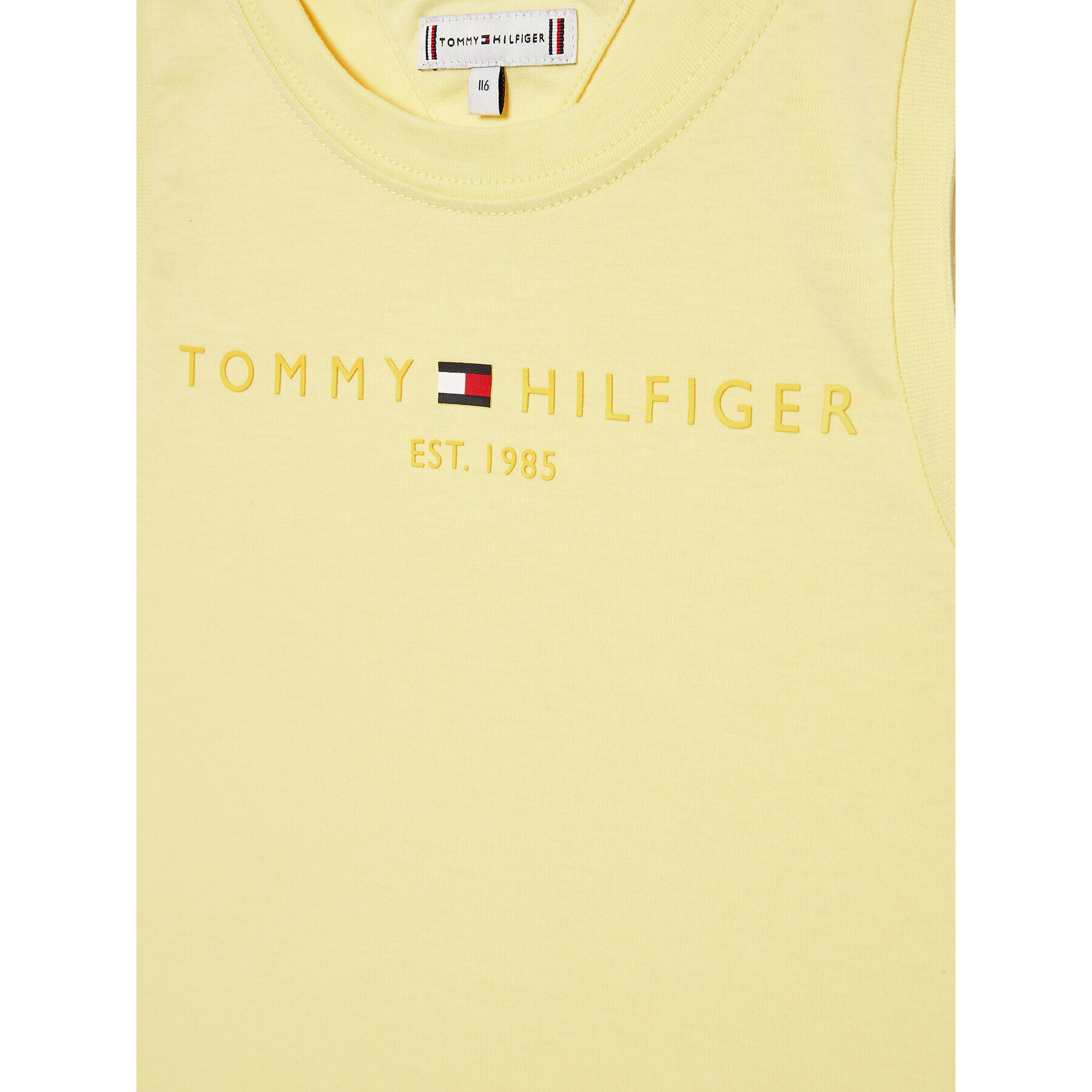 Tommy Hilfiger Top Essential KG0KG07262 D Žlutá Regular Fit - Pepit.cz