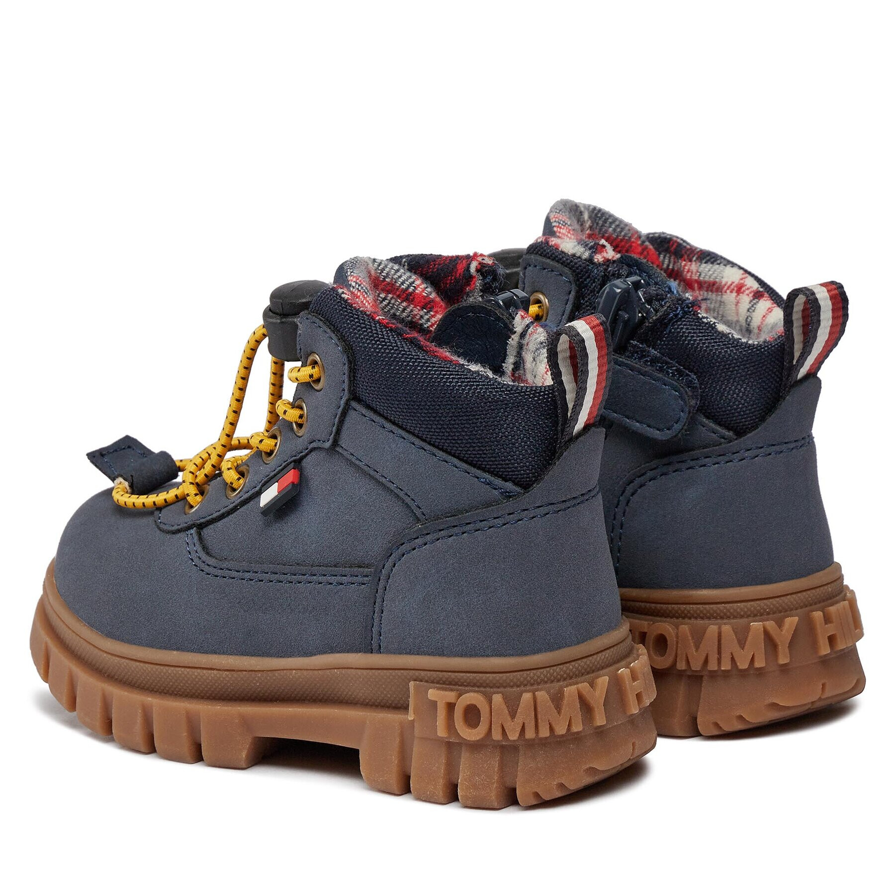 Tommy Hilfiger Turistická obuv T1B5-33154-0316800 Modrá - Pepit.cz