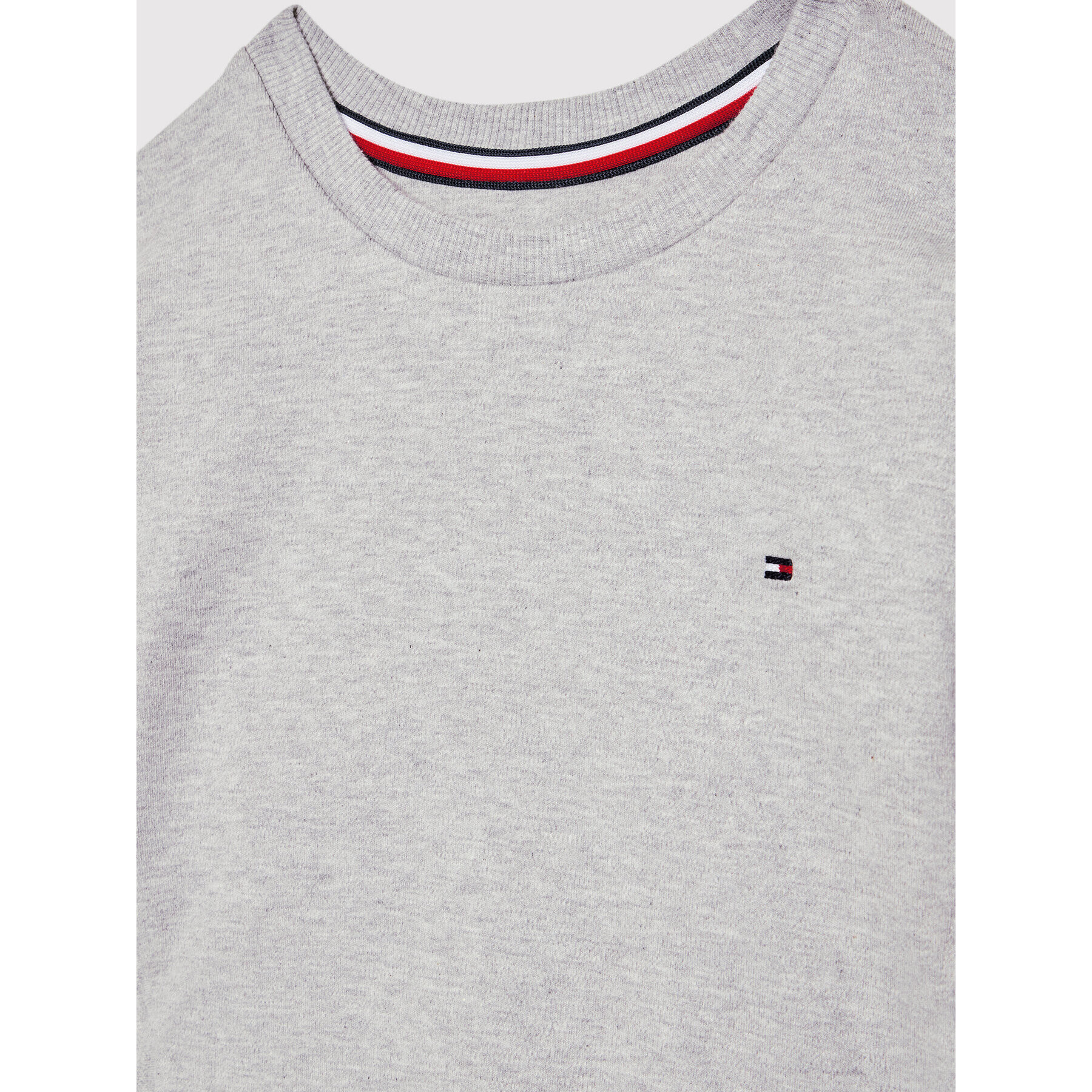 Tommy Hilfiger Úpletové šaty Global Stripe KG0KG06215 M Šedá Regular Fit - Pepit.cz