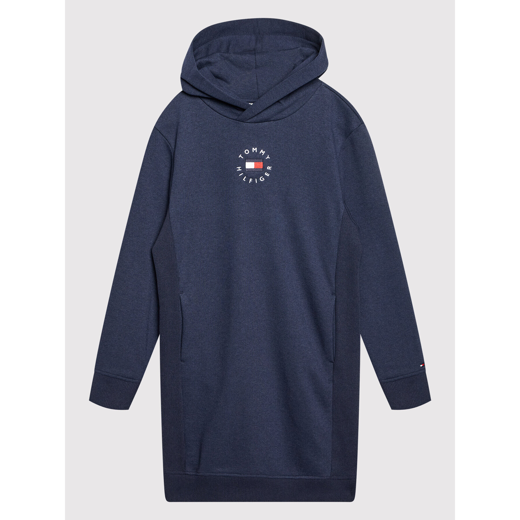 Tommy Hilfiger Úpletové šaty Heritage Badge KG0KG06197 Tmavomodrá Regular Fit - Pepit.cz