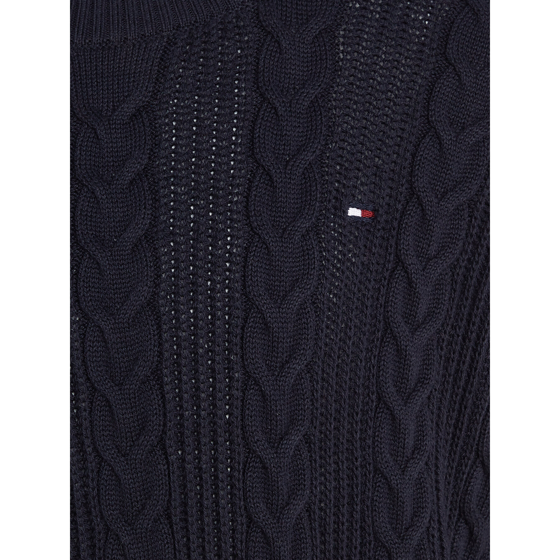 Tommy Hilfiger Úpletové šaty KG0KG07677 Tmavomodrá Regular Fit - Pepit.cz