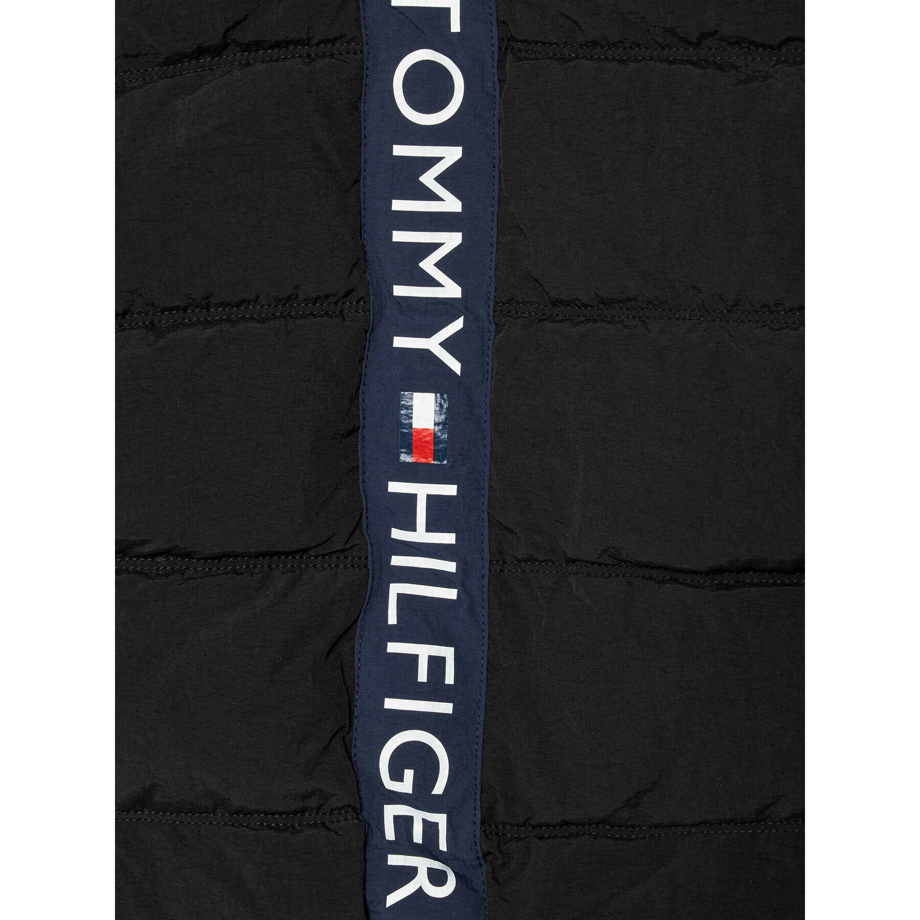 Tommy Hilfiger Vatovaná bunda Essential KB0KB06978 M Černá Regular Fit - Pepit.cz