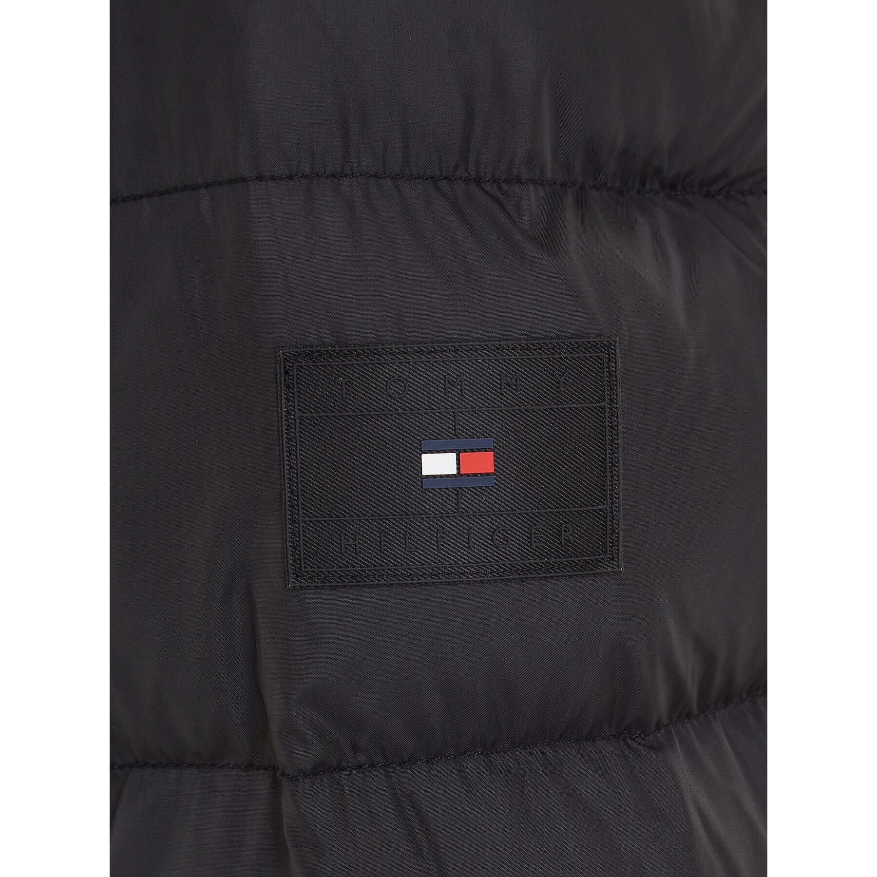 Tommy Hilfiger Vatovaná bunda Essential KB0KB08341 M Černá Regular Fit - Pepit.cz