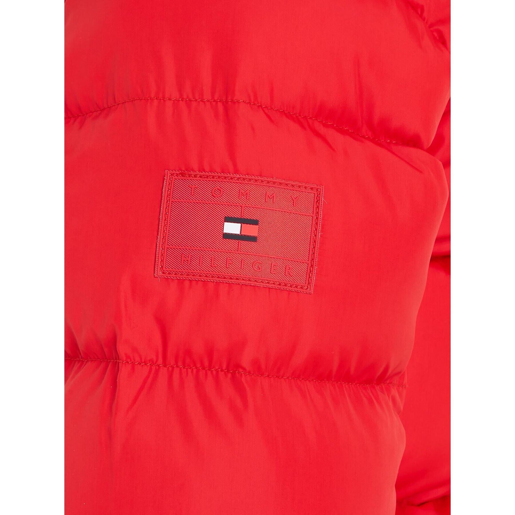 Tommy Hilfiger Vatovaná bunda Essential KB0KB08341 M Oranžová Regular Fit - Pepit.cz