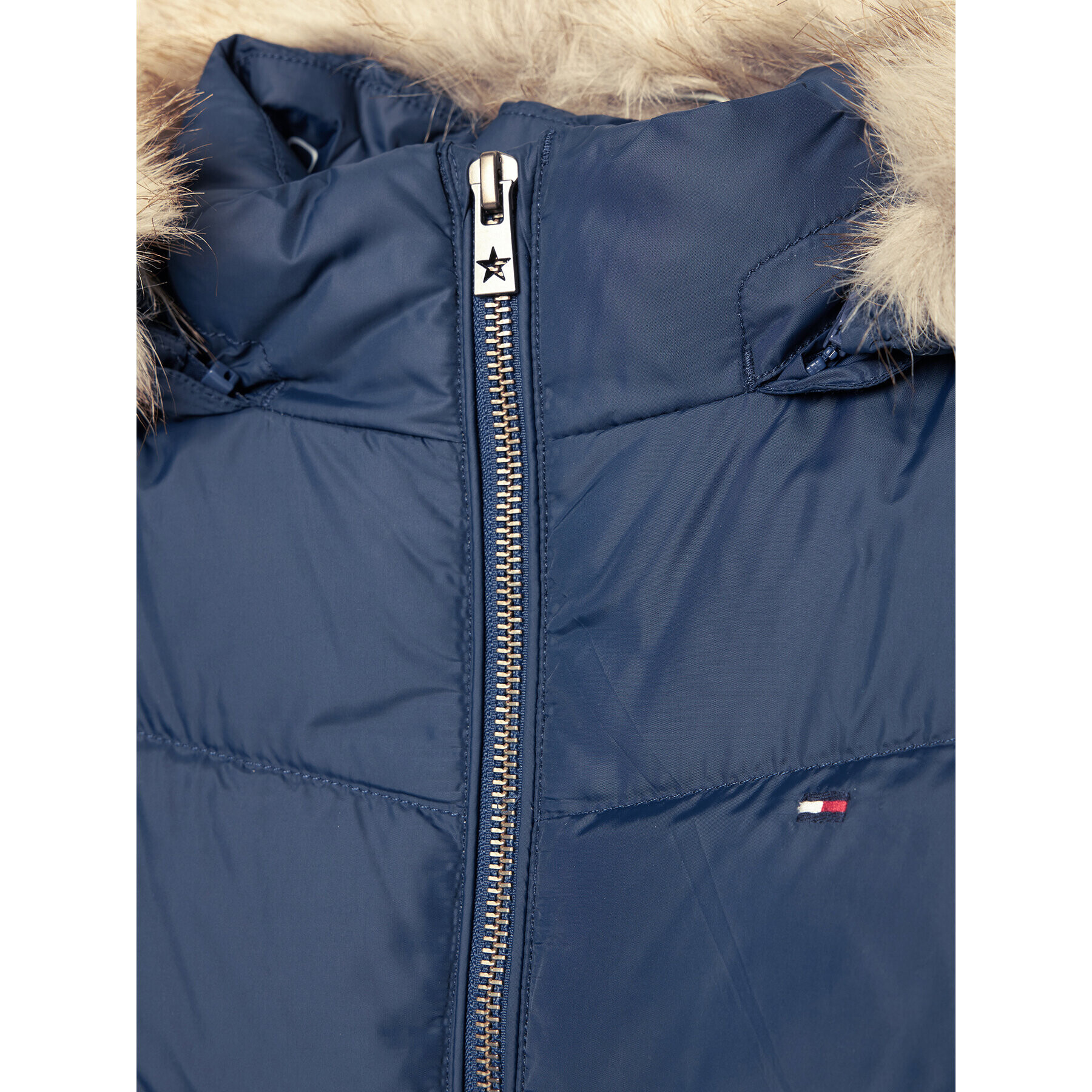 Tommy Hilfiger Vatovaná bunda Essential KG0KG05980 D Tmavomodrá Regular Fit - Pepit.cz