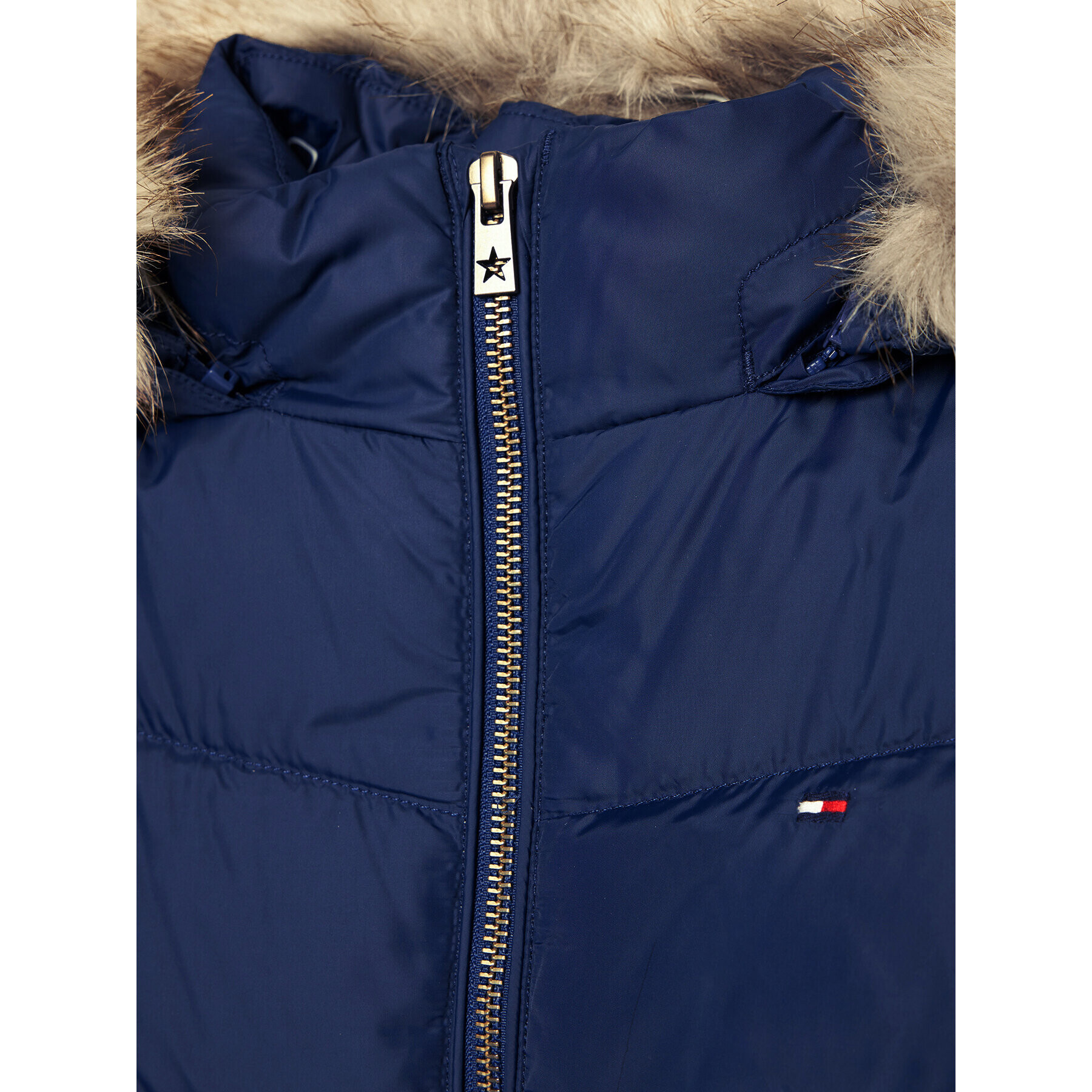 Tommy Hilfiger Vatovaná bunda Essential KG0KG05980 M Tmavomodrá Regular Fit - Pepit.cz