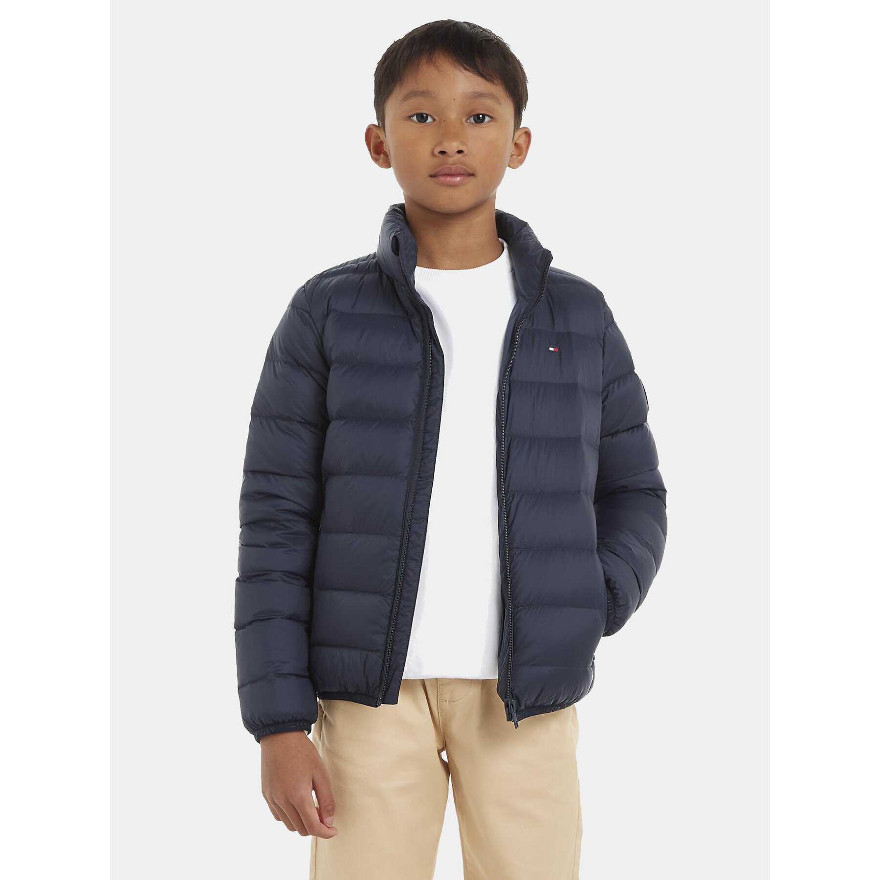 Tommy Hilfiger Vatovaná bunda Essential KS0KS00440 M Tmavomodrá Regular Fit - Pepit.cz