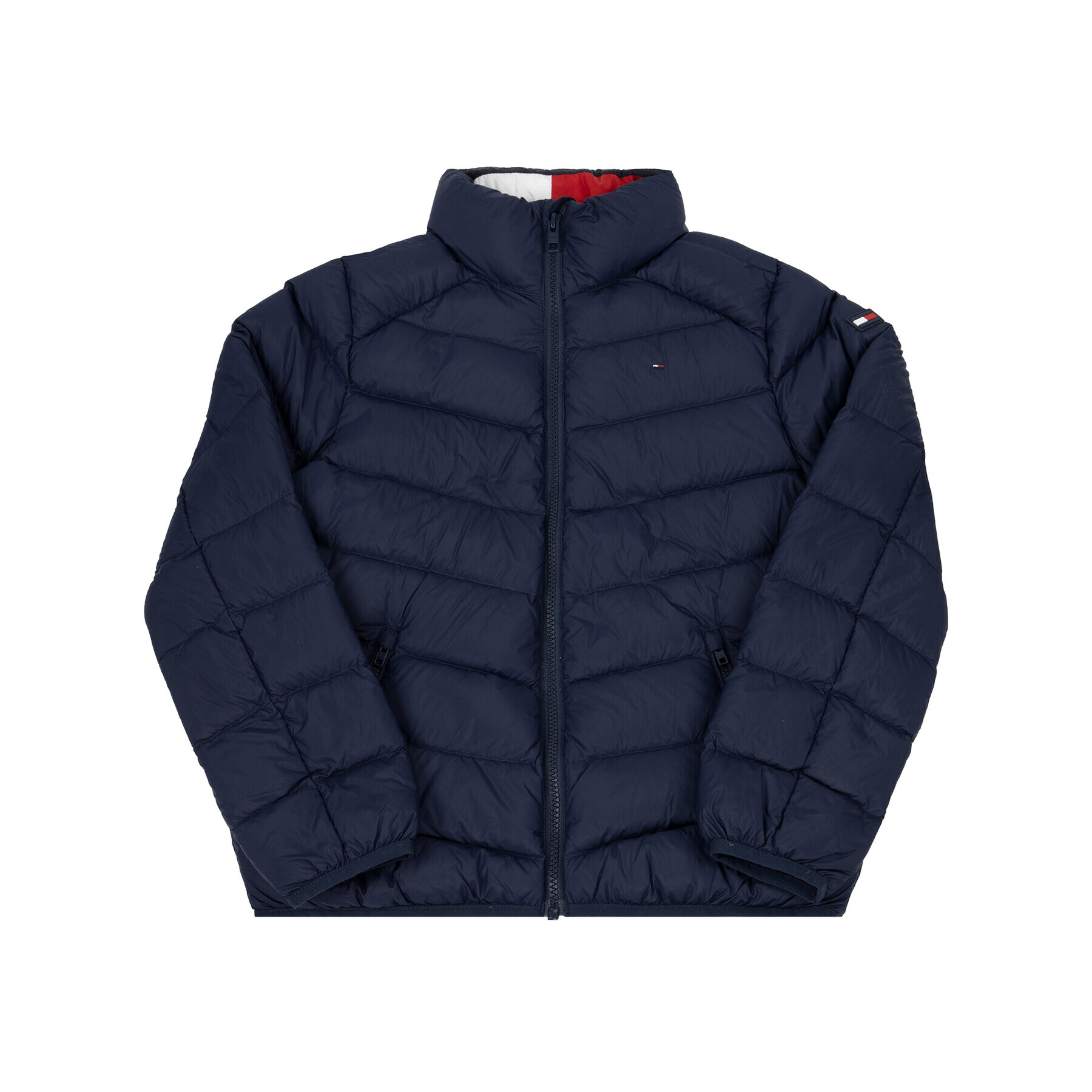 Tommy Hilfiger Vatovaná bunda KS0KS00077 D Tmavomodrá Regular Fit - Pepit.cz