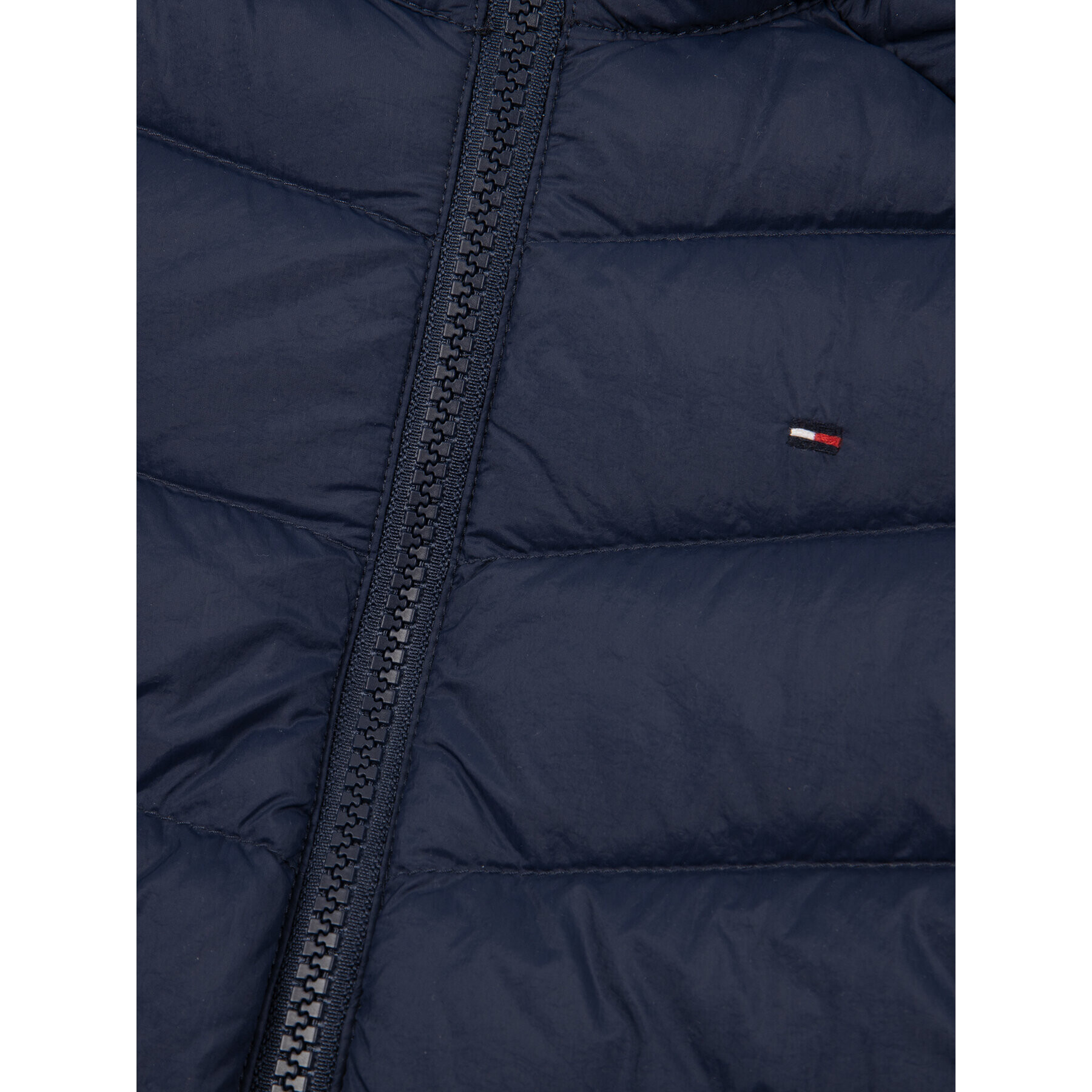 Tommy Hilfiger Vatovaná bunda KS0KS00077 S Tmavomodrá Regular Fit - Pepit.cz