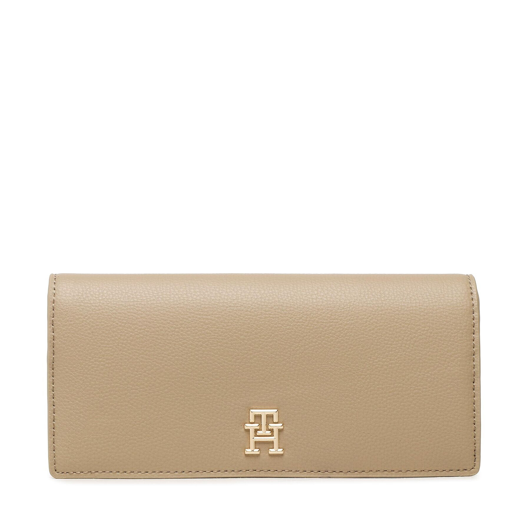 Tommy Hilfiger Velká dámská peněženka Th Casual Large Wallet AW0AW14638 Béžová - Pepit.cz