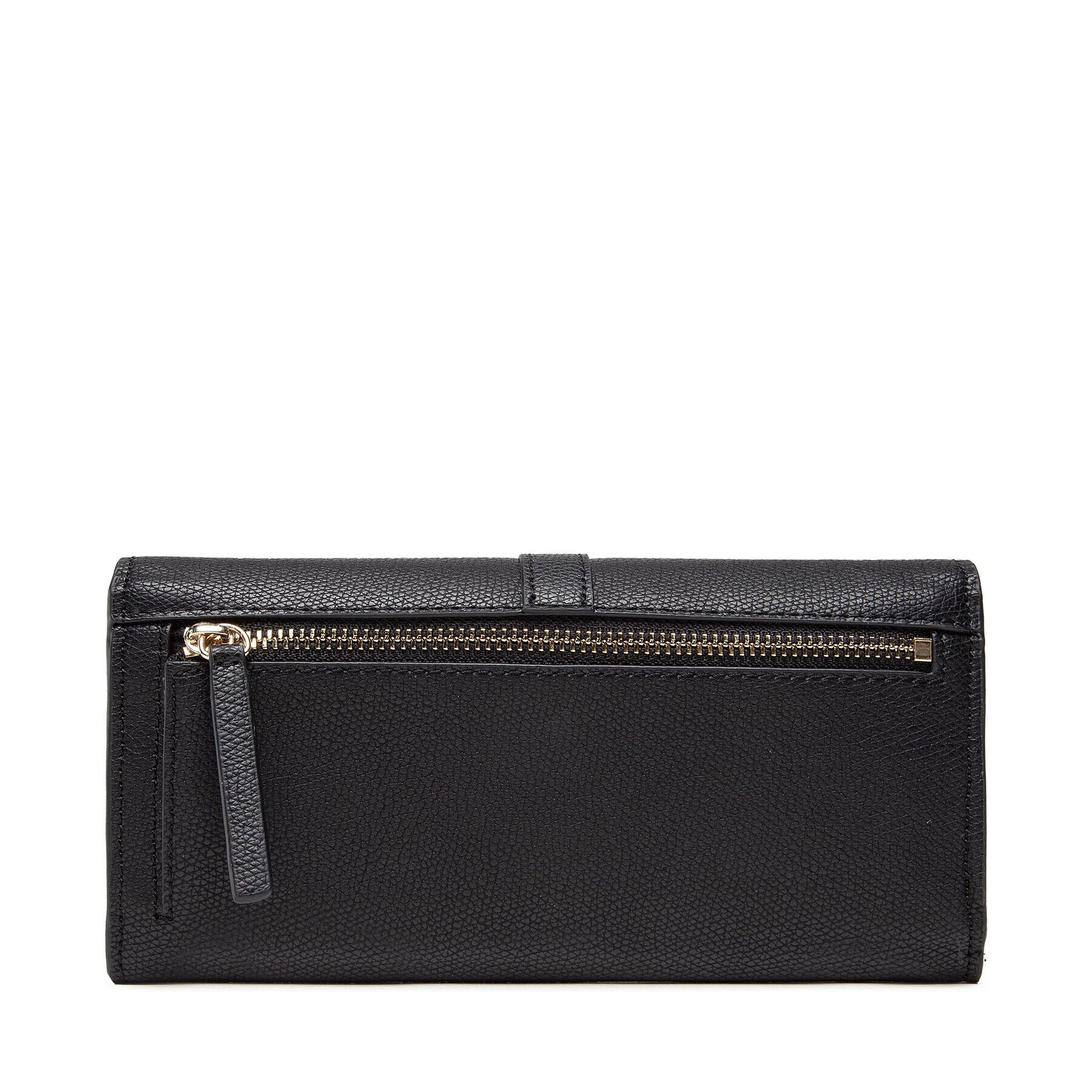 Tommy Hilfiger Velká dámská peněženka Th Plush Lrg Flap Wallet AW0AW14234 Černá - Pepit.cz