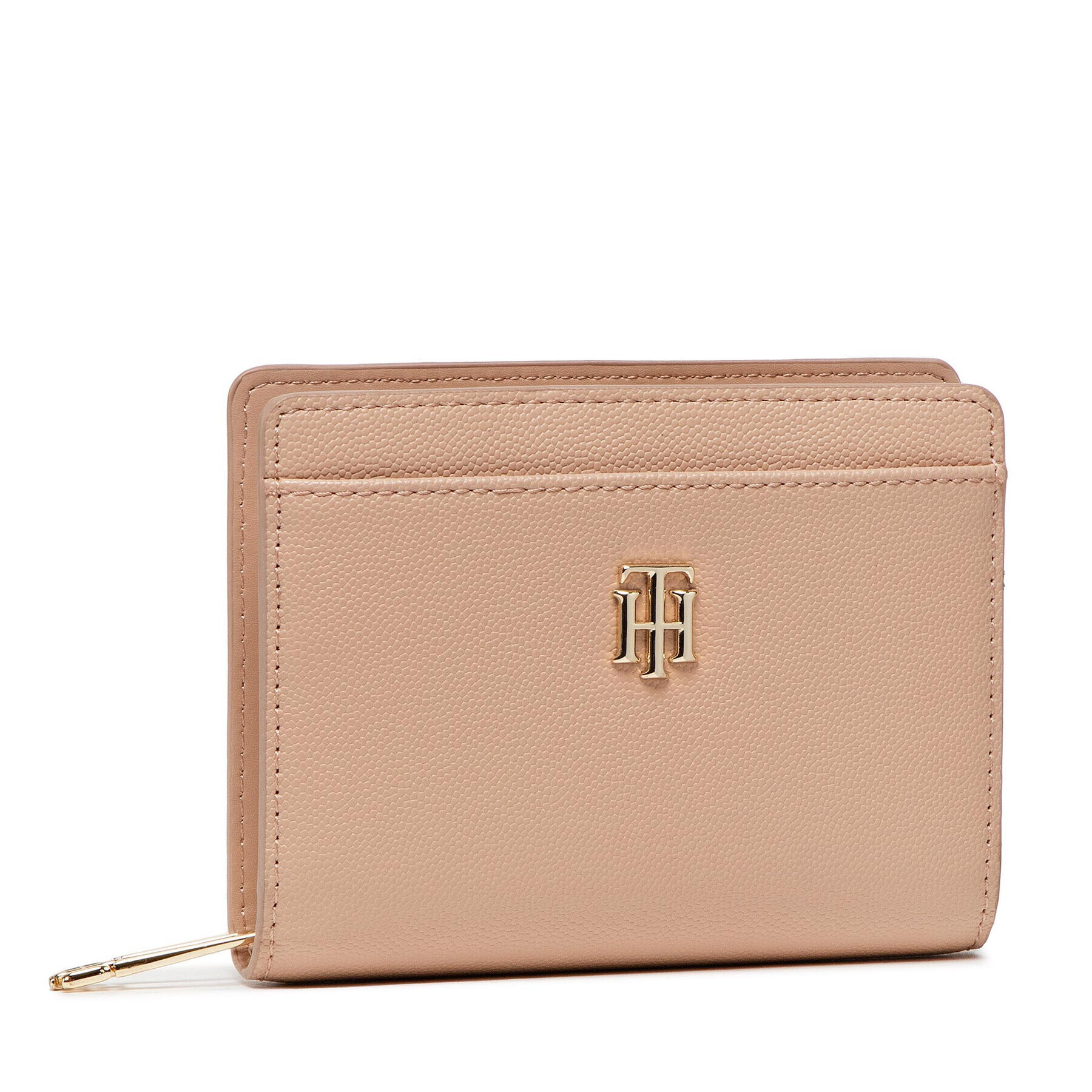 Tommy Hilfiger Velká dámská peněženka Th Timeless Med Wallet AW0AW11616 Béžová - Pepit.cz