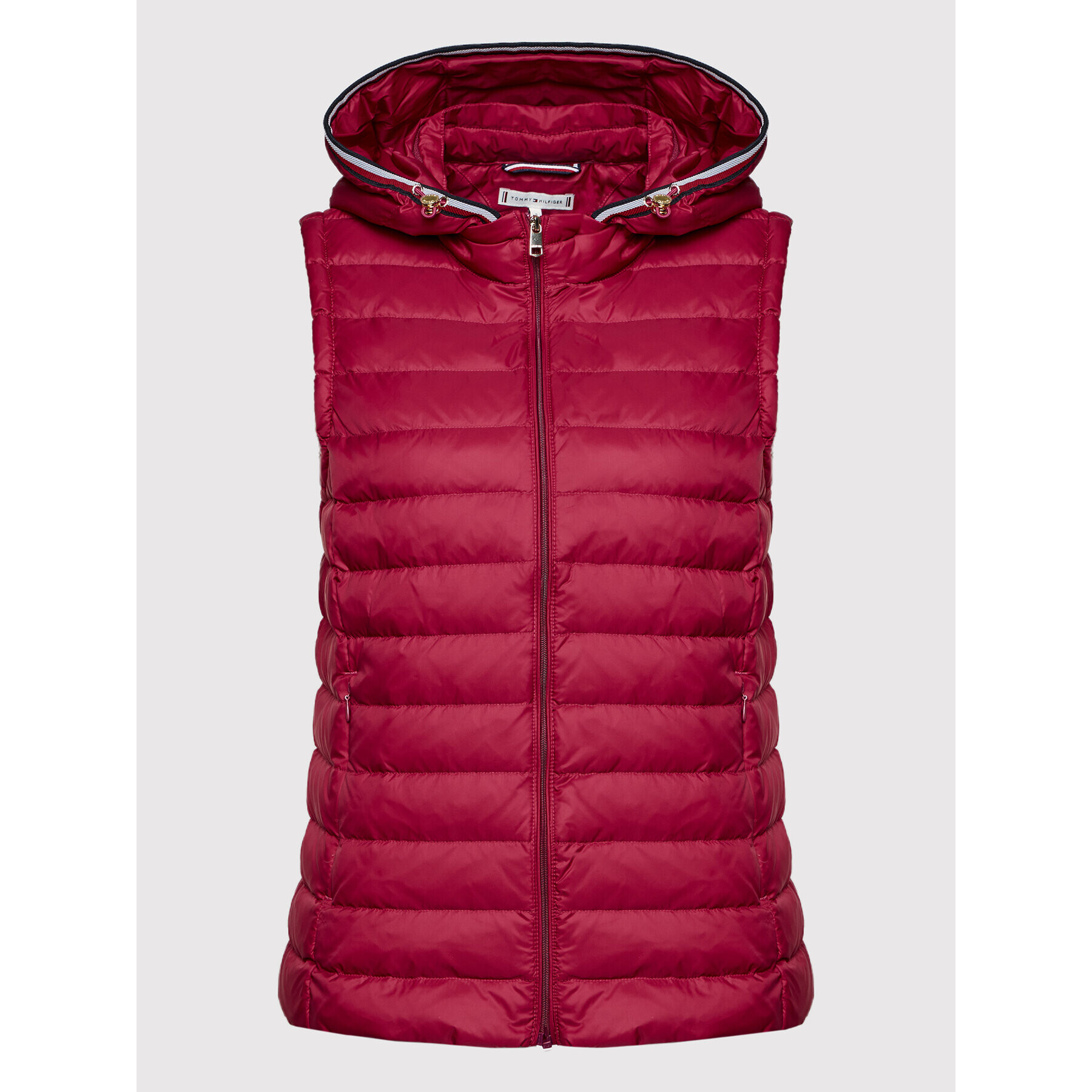 Tommy Hilfiger Vesta Ess Lw Down Vest WW0WW30841 Růžová Regular Fit - Pepit.cz