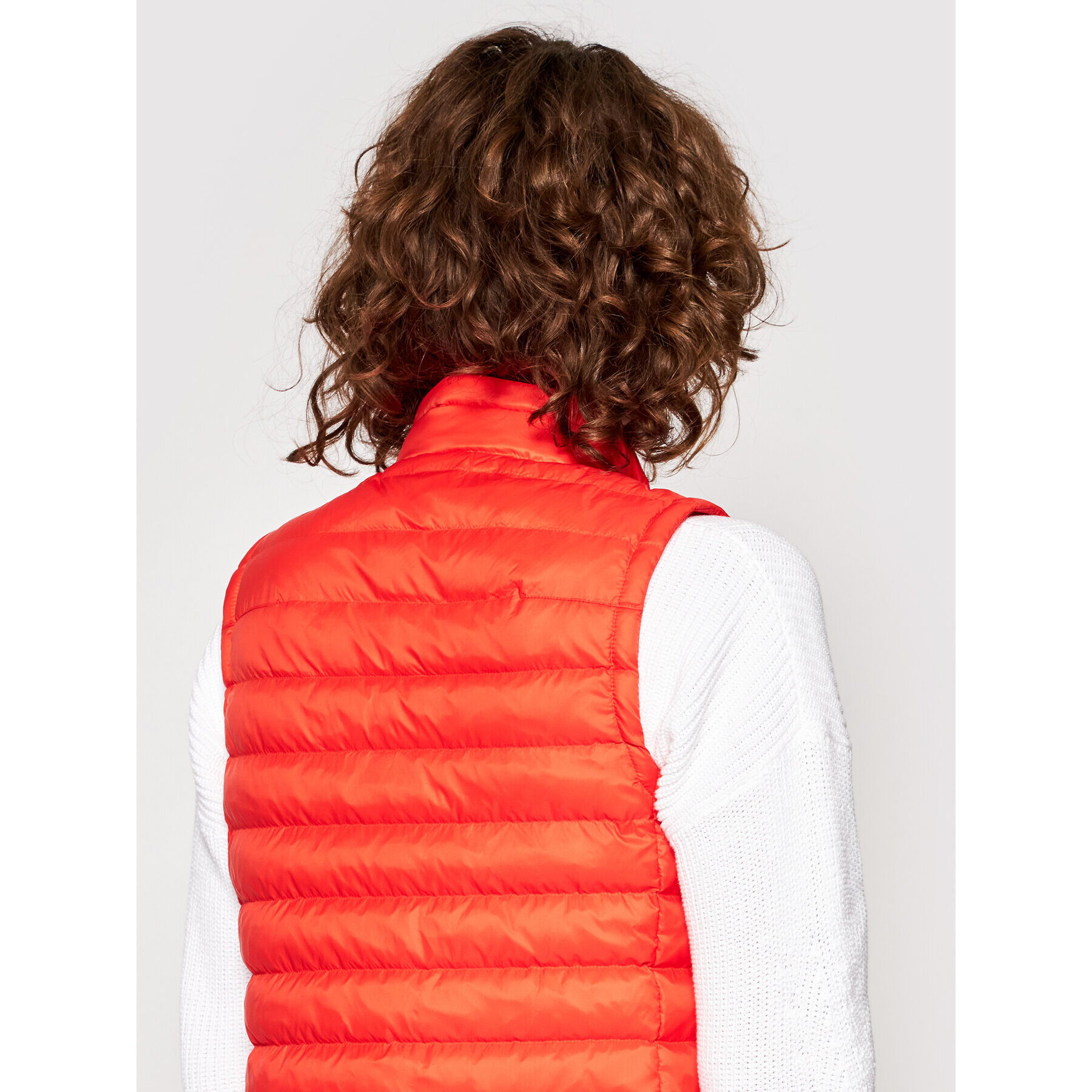 Tommy Hilfiger Vesta Th Ess Lw Down Vest WW0WW30841 Červená Regular Fit - Pepit.cz