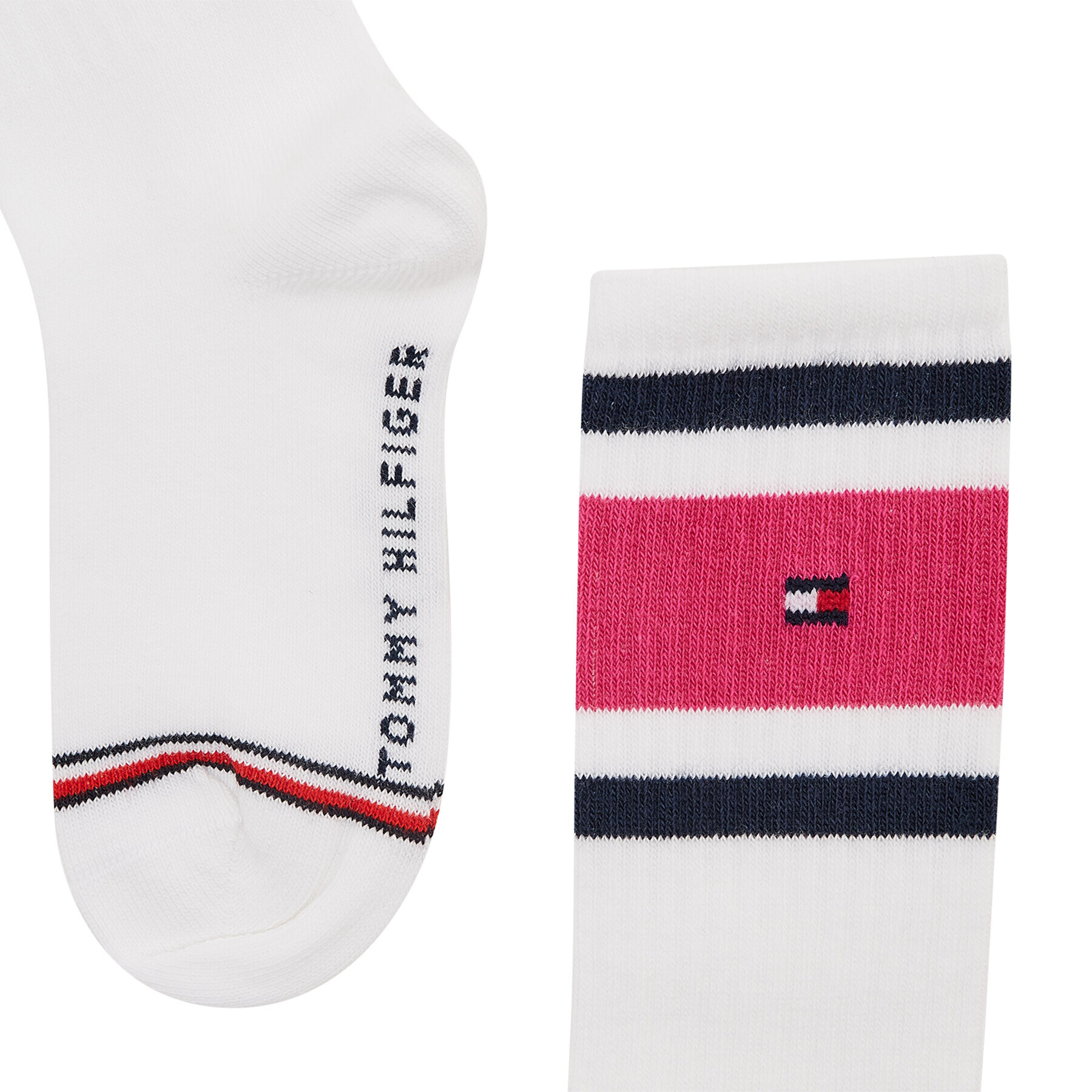 Tommy Hilfiger Vysoké dětské ponožky 701220269 Bílá - Pepit.cz