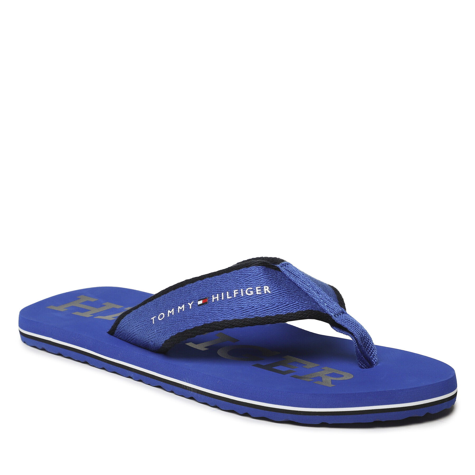 Tommy Hilfiger Žabky Classic Hilfiger Beach Sandal FM0FM04617 Modrá - Pepit.cz